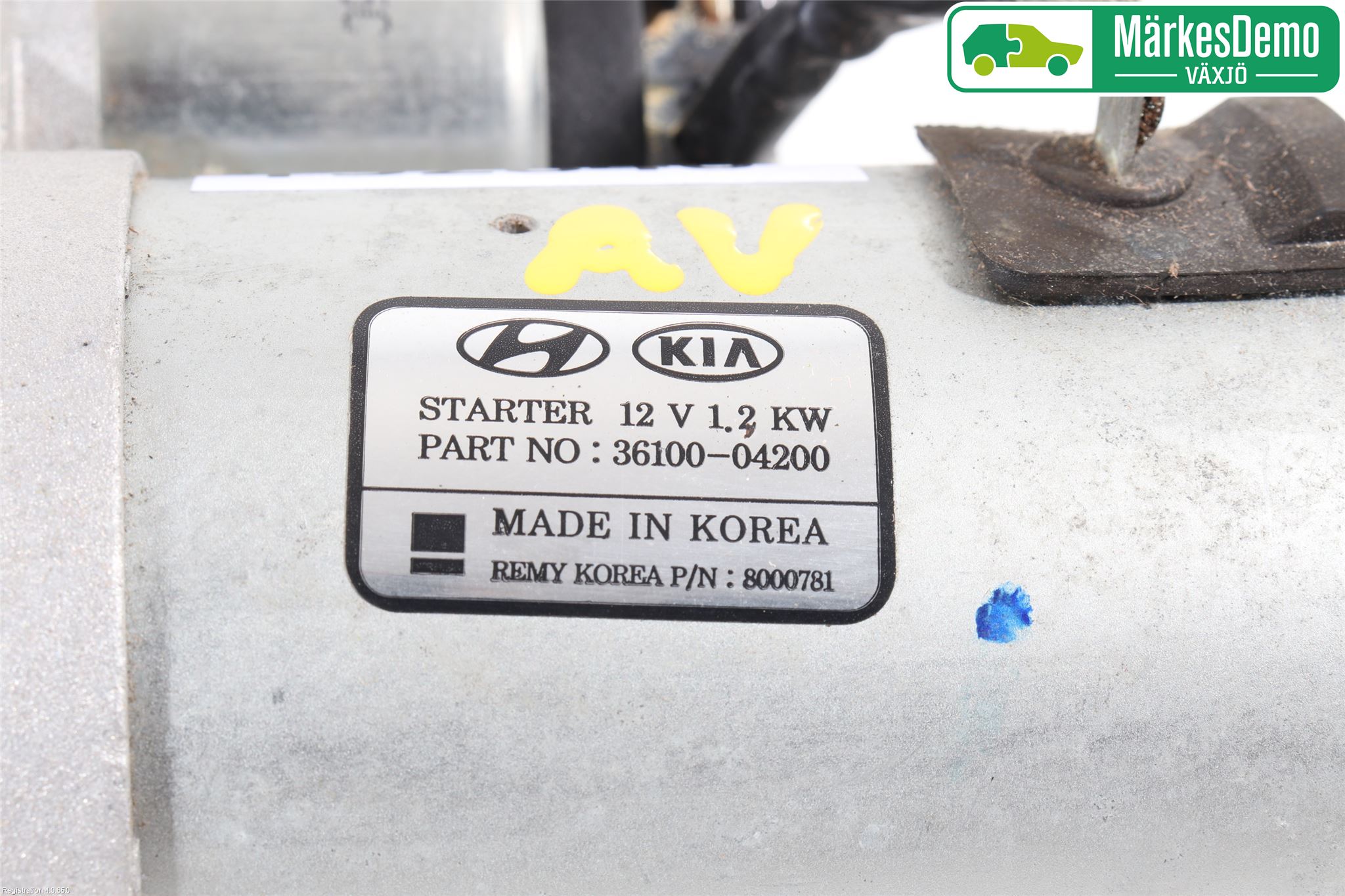 Hyundai KONA/ELECTRIC OS 18-23 Startmotor