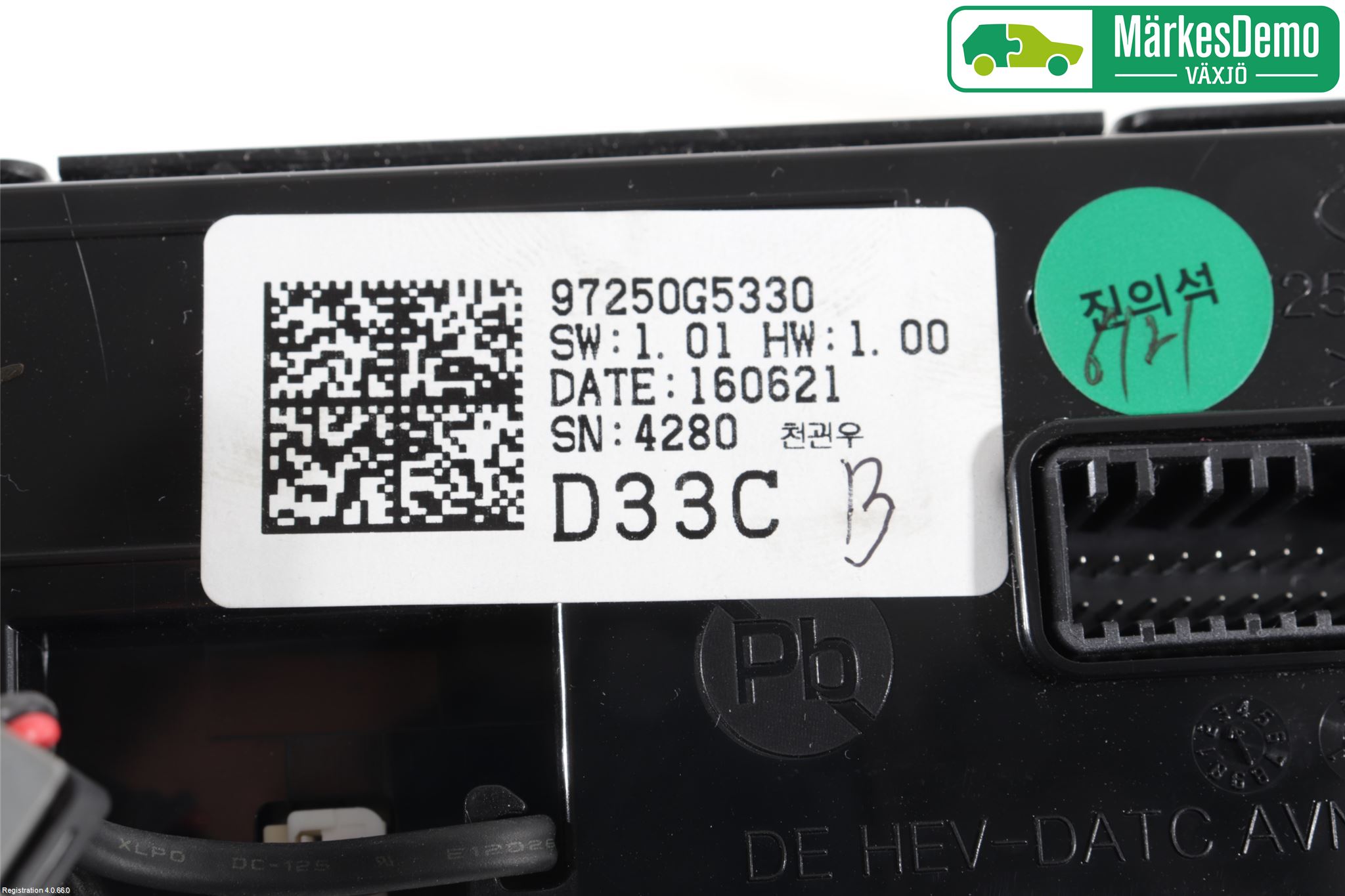 Kia NIRO (DE) 17-22 Ac Styrenhet Ac Manöveren