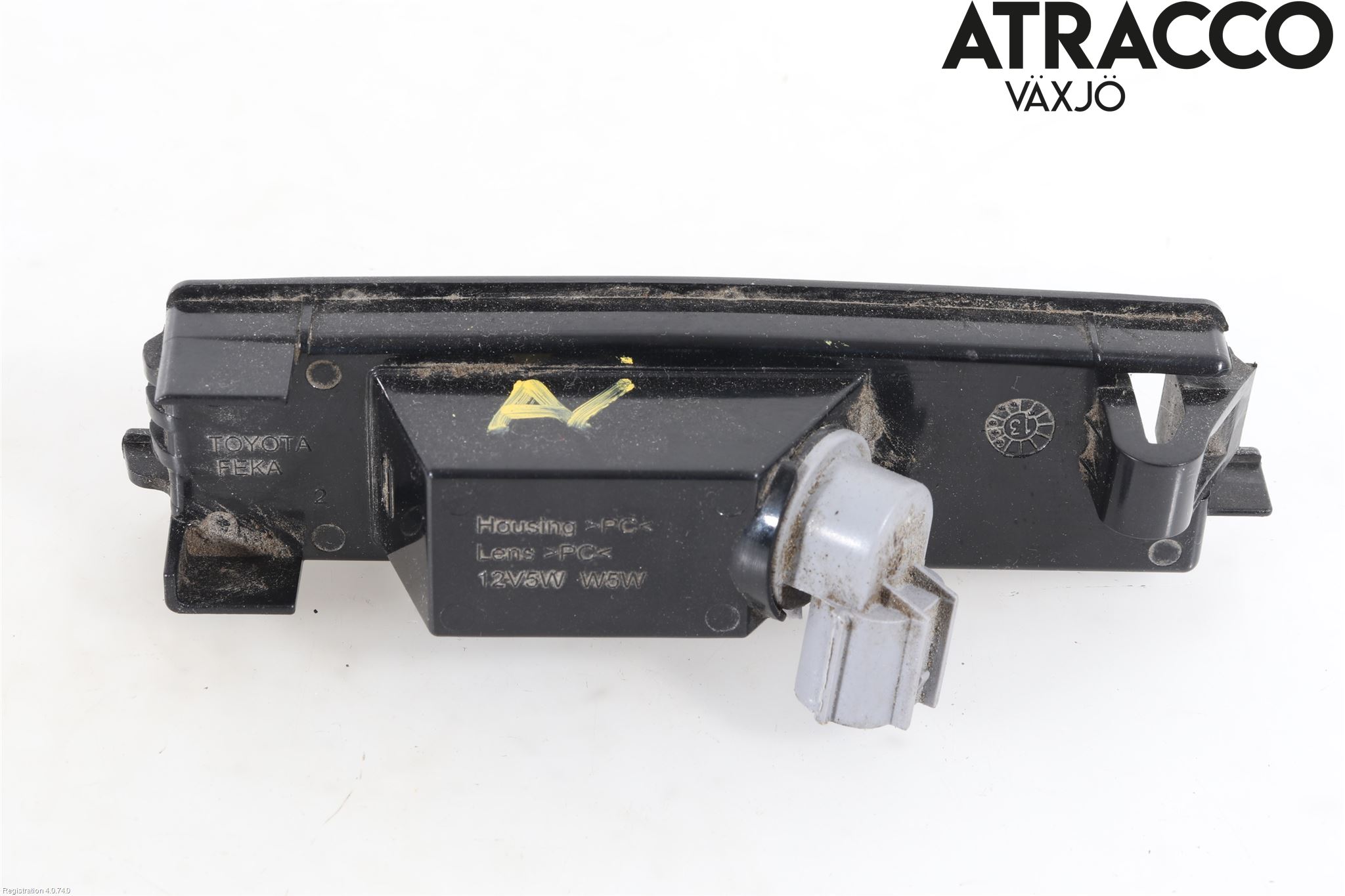 Toyota AURIS 13-19 Skylt Belysning