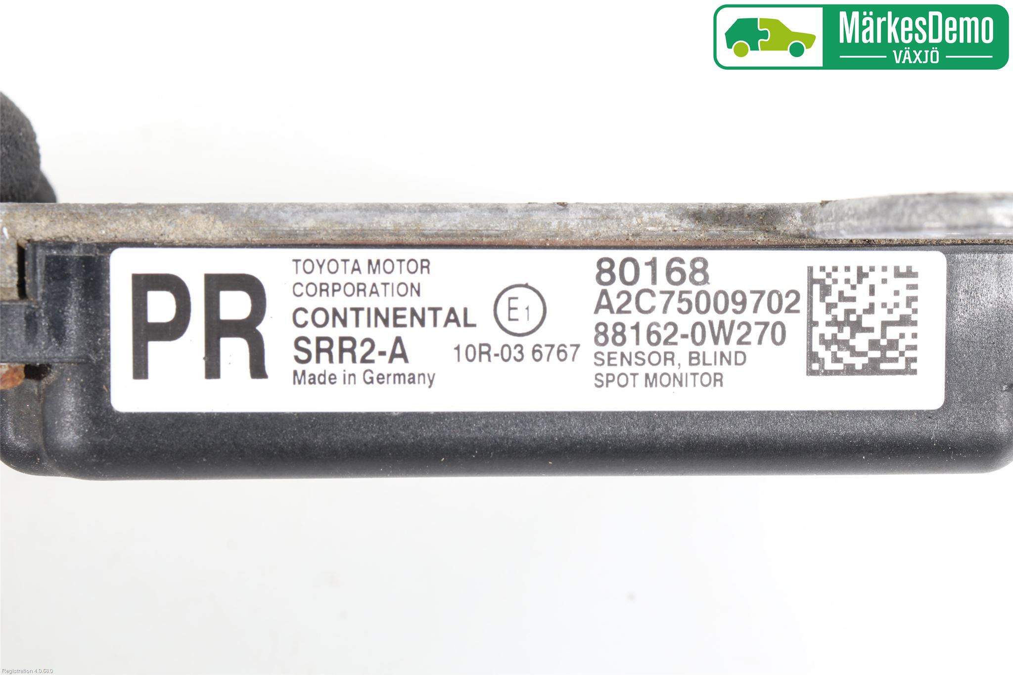 Toyota PRIUS (ZVW50) 16-21 Sensor Aktivt Kollisionsskydd