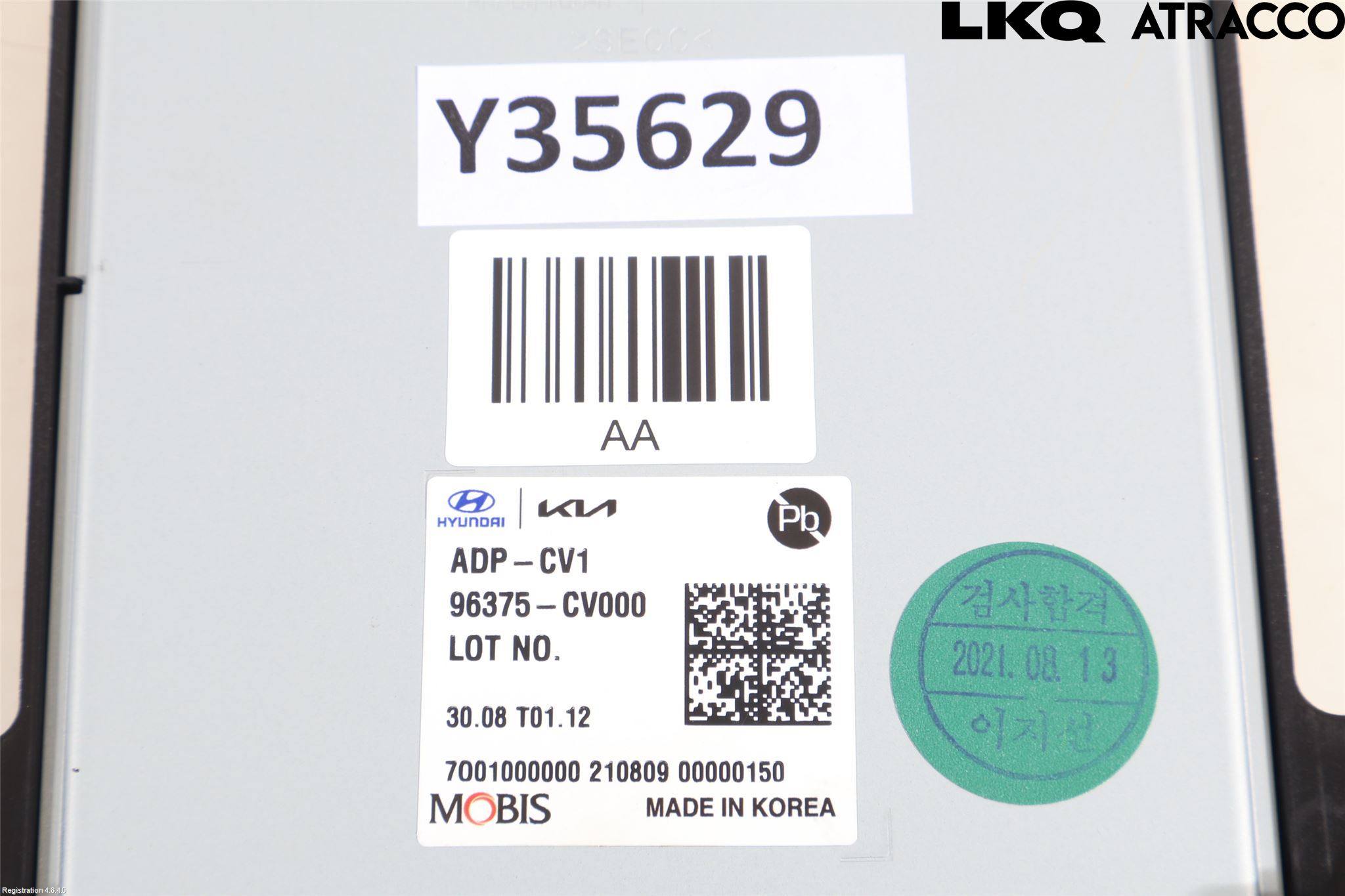 Kia EV6 (CV) 22- Styrenhet Övrigt
