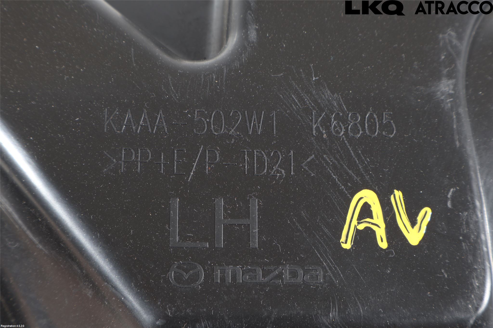 Mazda CX-60 22- Hasplåt Plåt-Plast