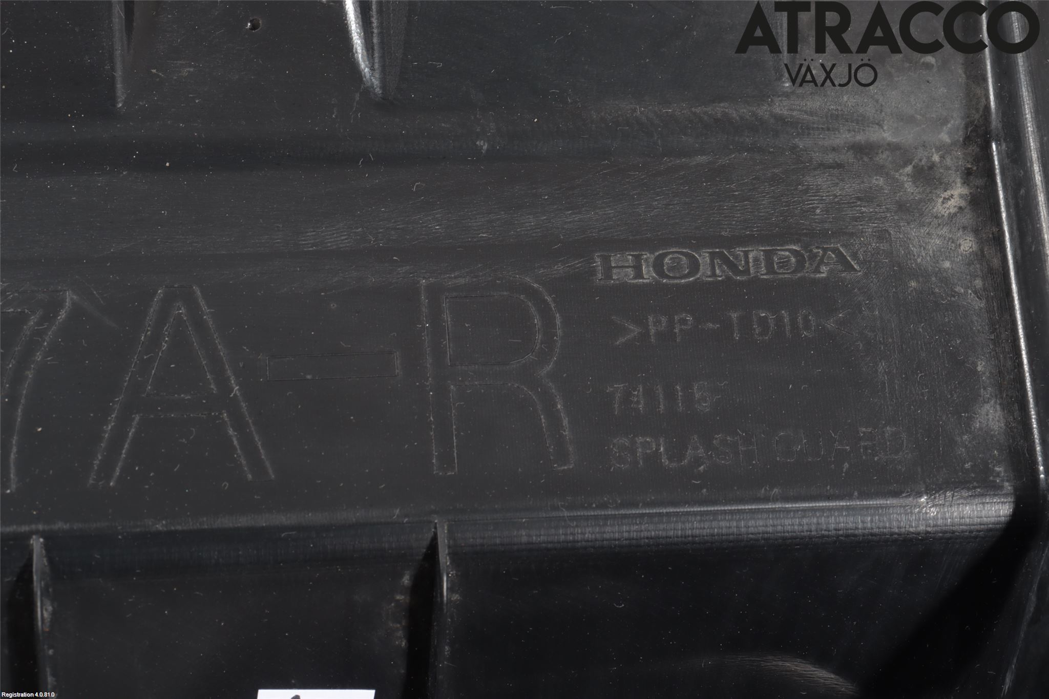 Honda HR-V 15-21 Hasplåt Plåt-Plast