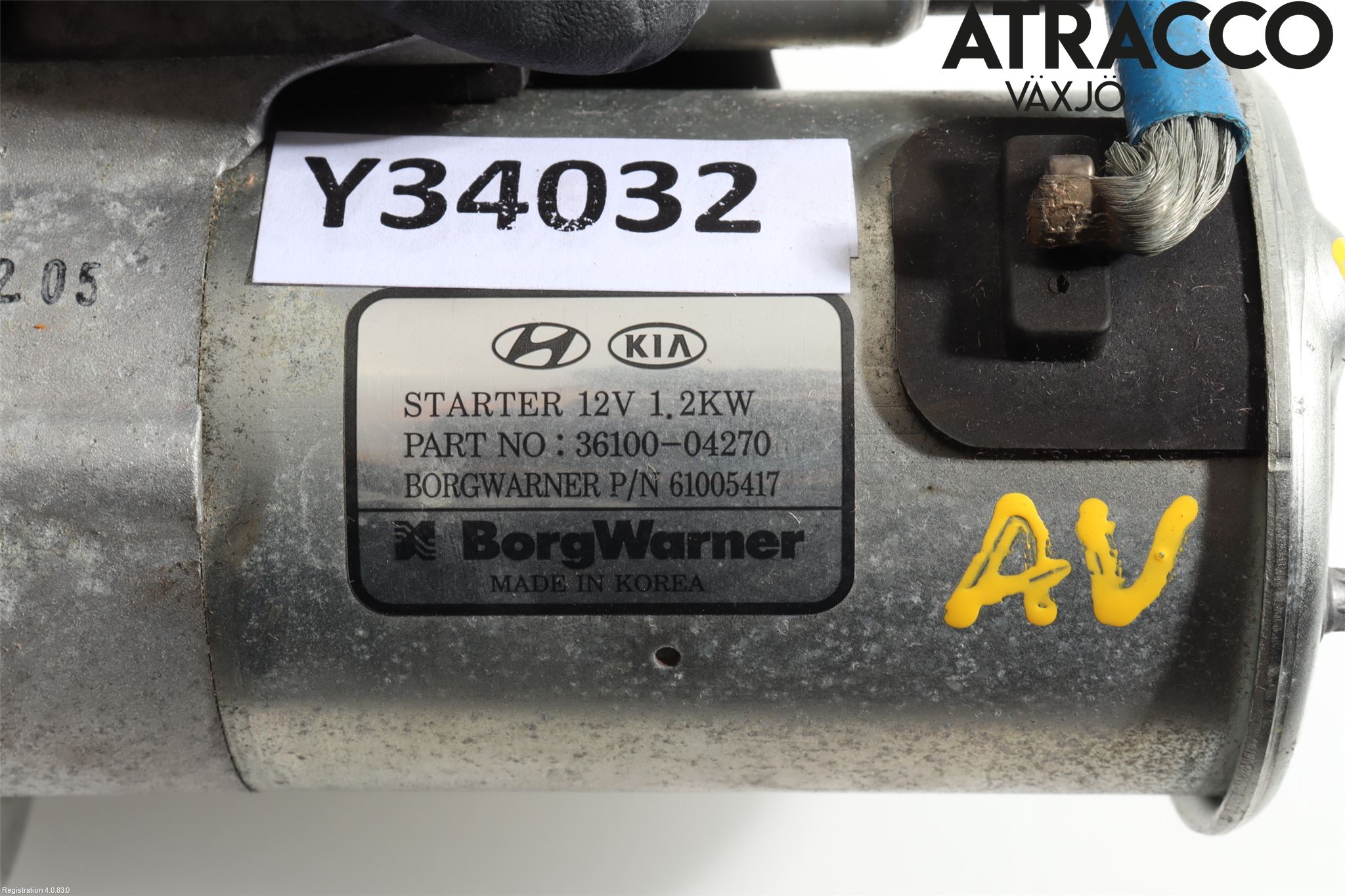 Hyundai i20 GB 15-20 Startmotor