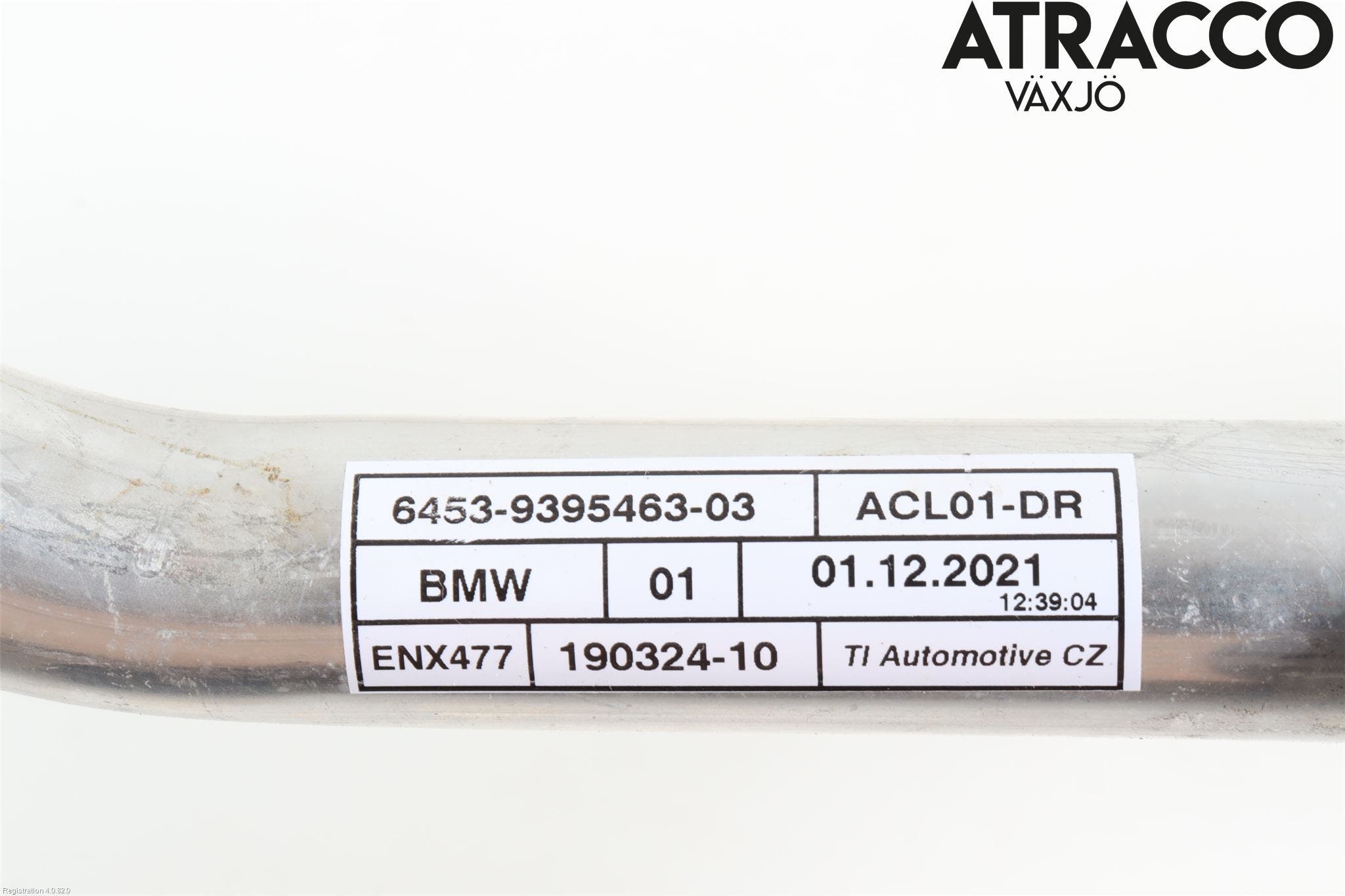 BMW 3 G20/G21/G80/G81 19- Ac Slang-Rör
