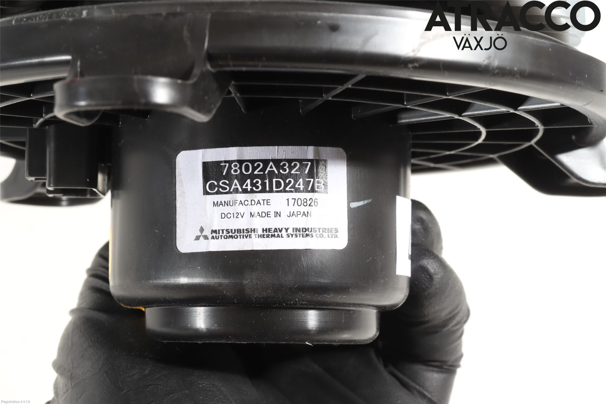 Mitsubishi OUTLANDER 13-21 Värmefläkt