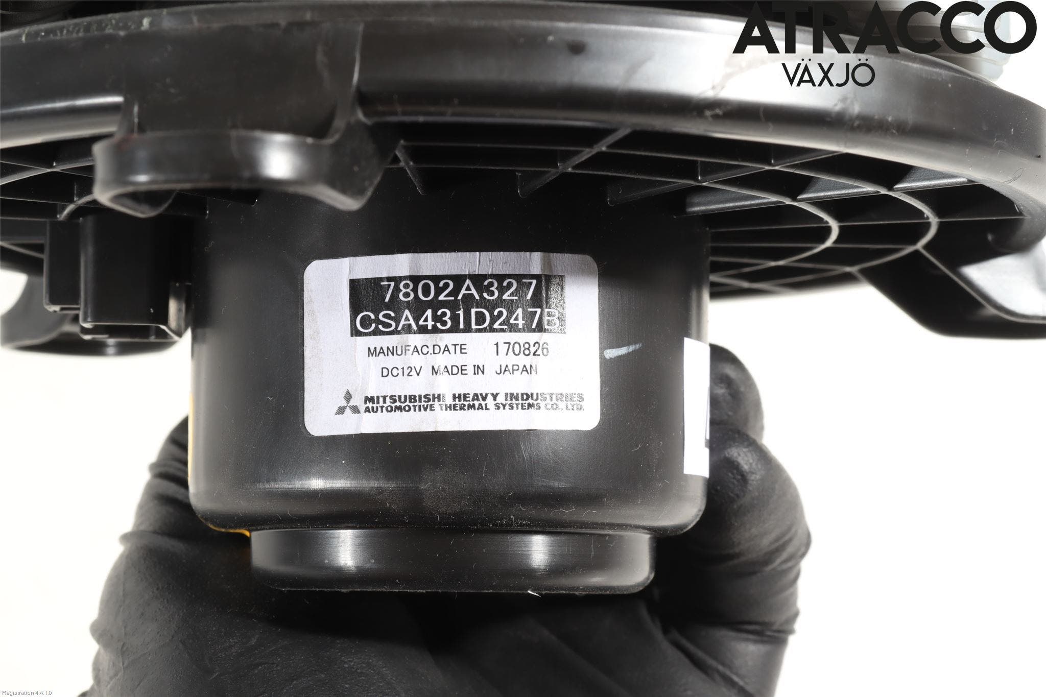 Mitsubishi OUTLANDER 13-21 Värmefläkt