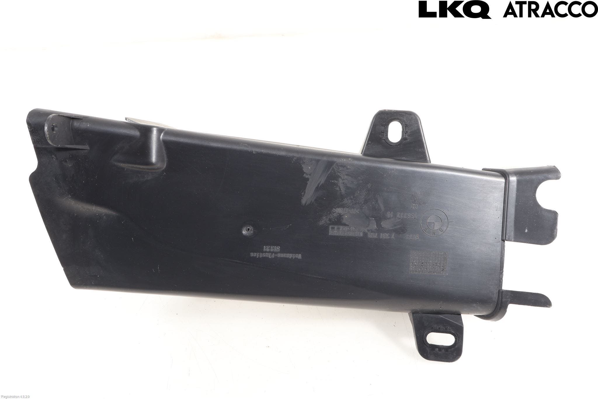 BMW 5 F10/F11/F18 09-17 Deflektor Plåt-Plast Kylning