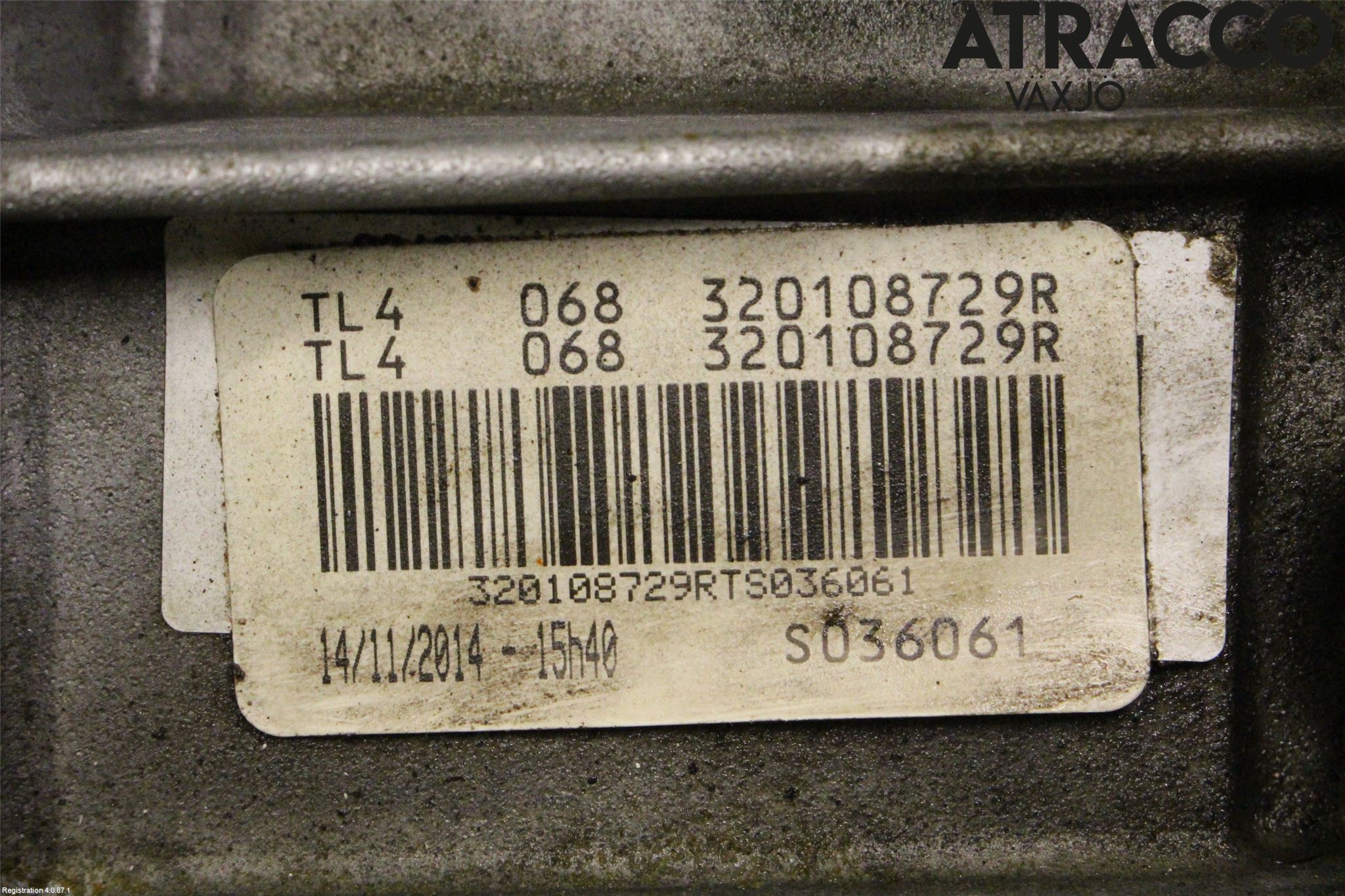 Renault MEGANE III 09-15 Växellåda Man 6 Vxl