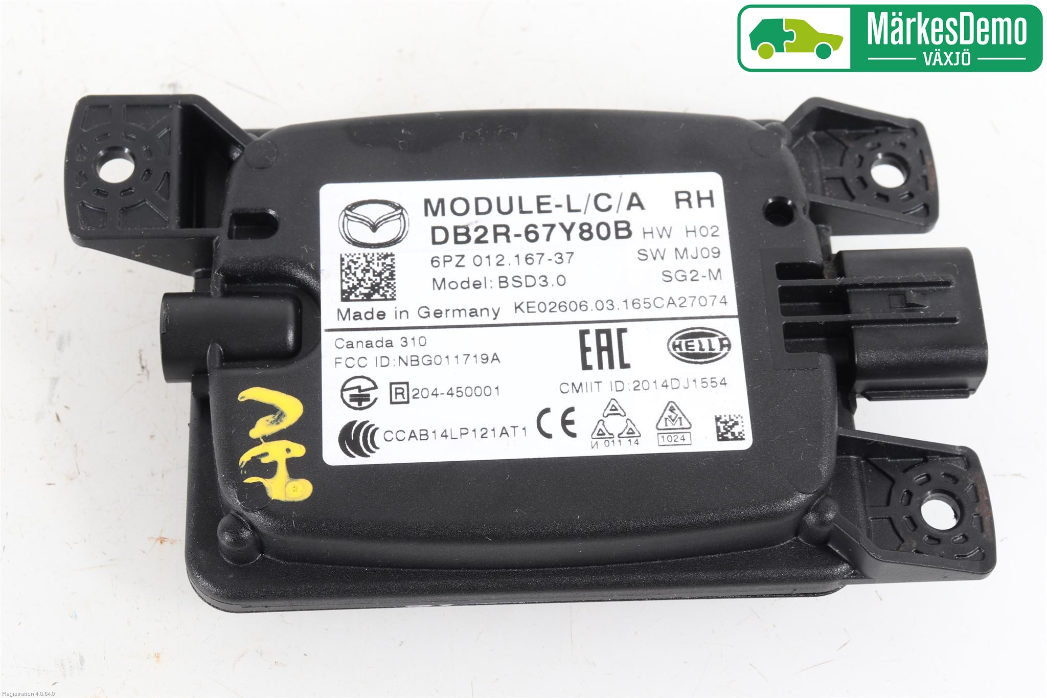 Mazda CX-3 Sensor Aktivt Kollisionsskydd