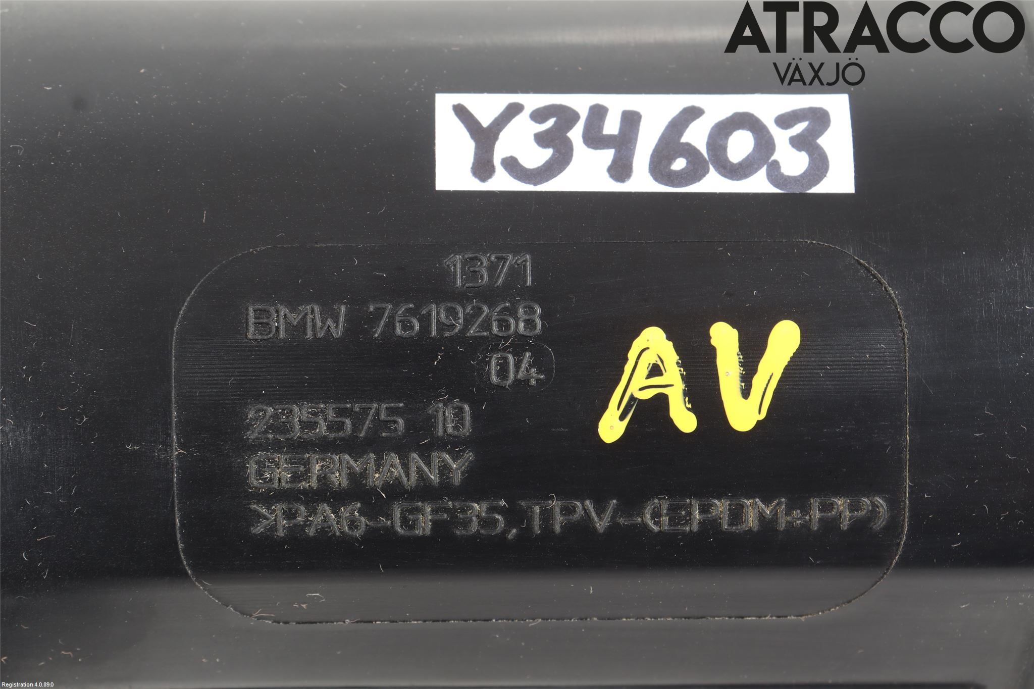 BMW 2 F45 Active Tourer 14-21 Förg-Bälg-Rör Mot Luftr