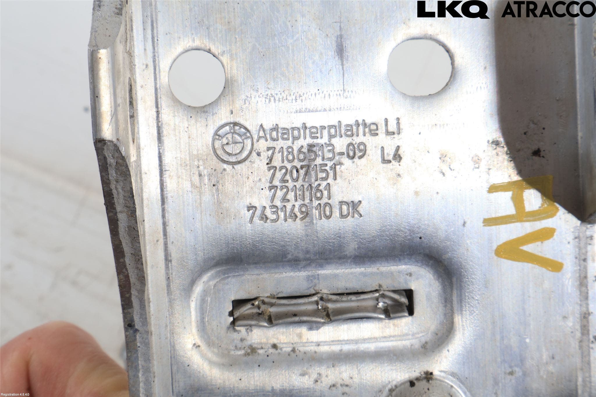 BMW 5 F10/F11/F18 09-17 Frontplåt