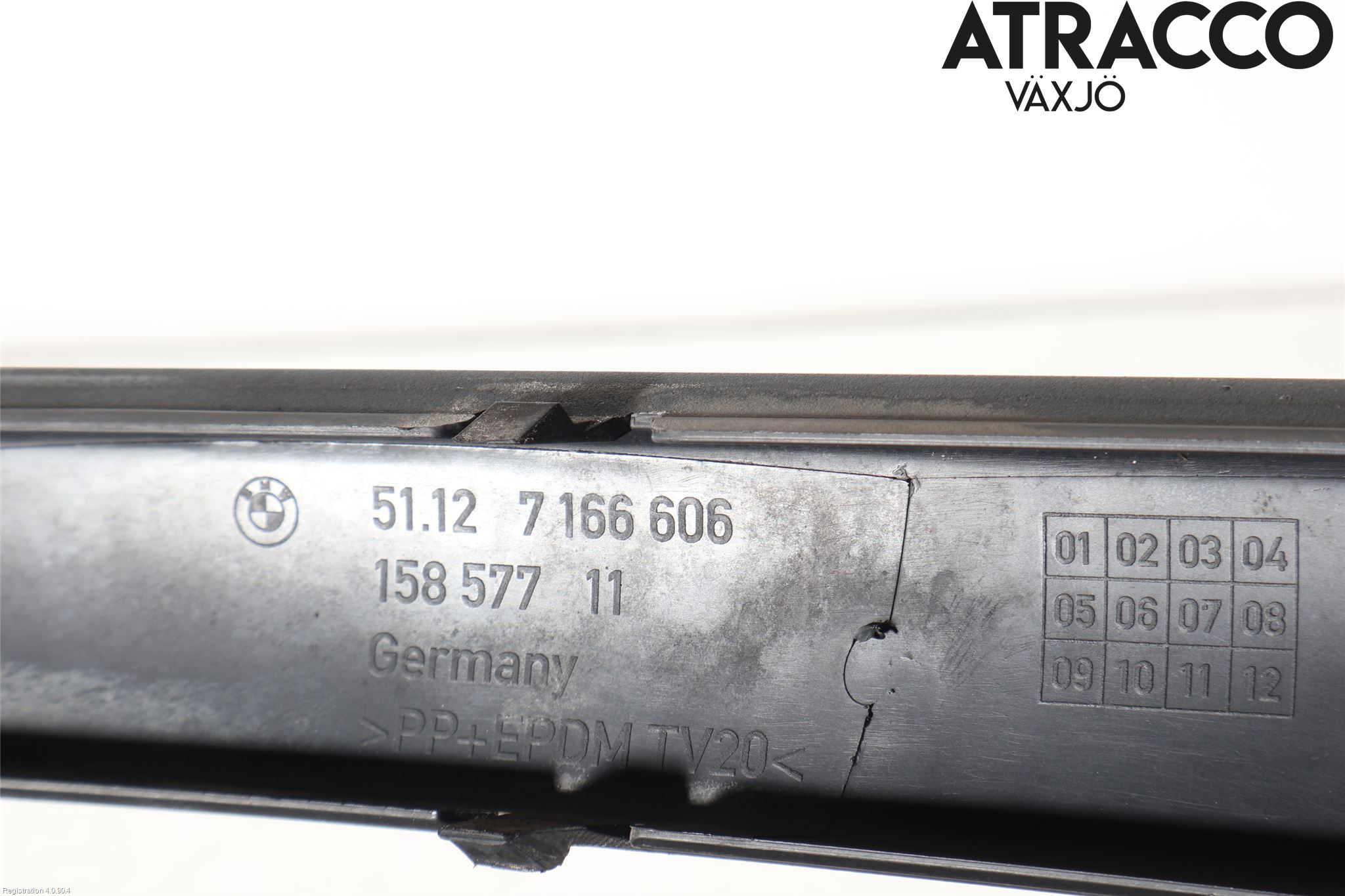 BMW 1 E87/81 5D/3D 03-11 Stötfångarlist Bak