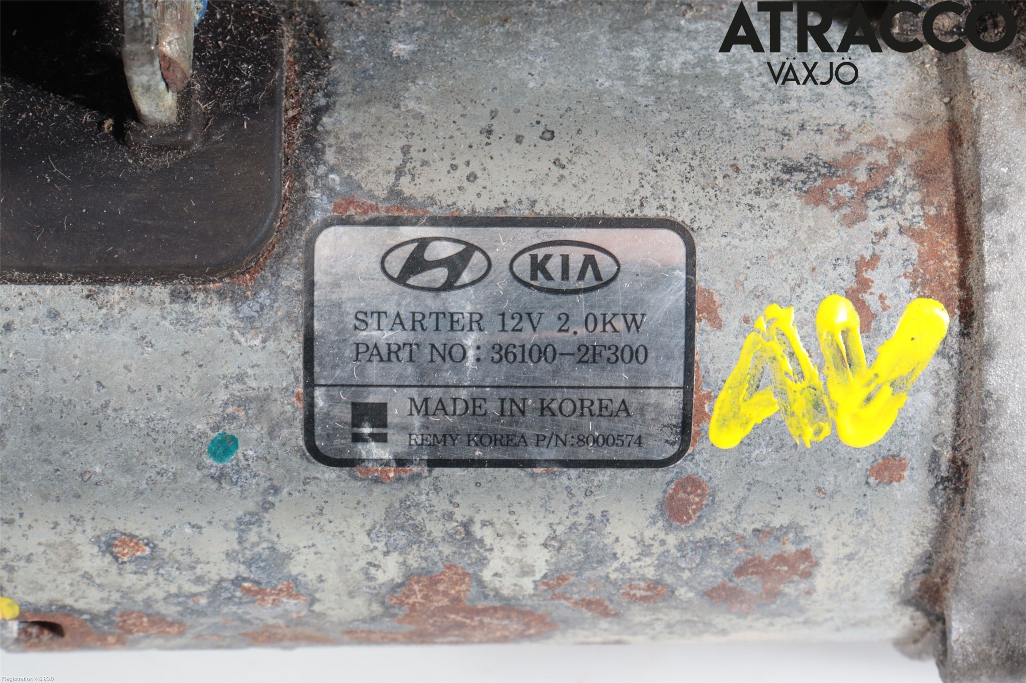 Hyundai TUCSON 05- Startmotor