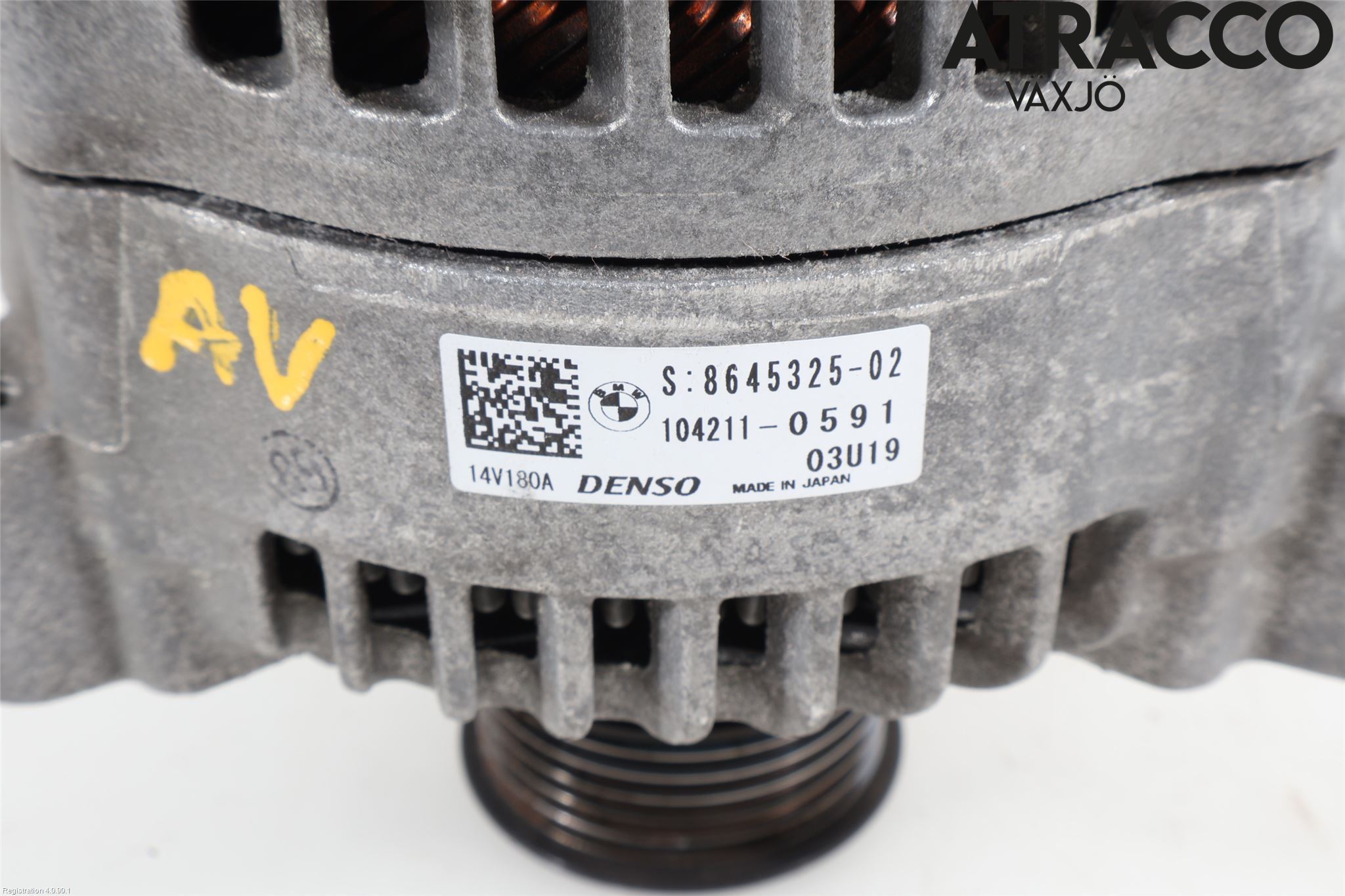 BMW 3 F30/F31/F80 12-19 Generator