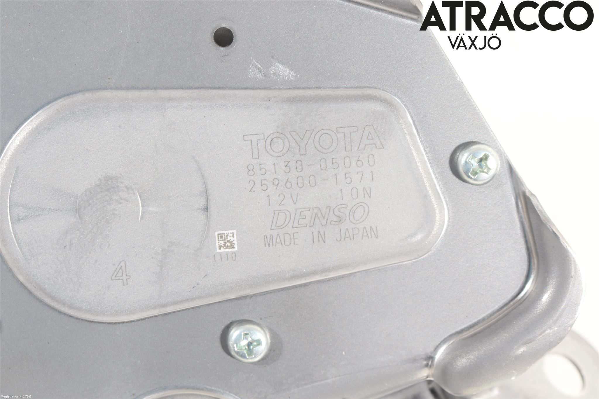 Toyota AVENSIS 09-15 Torkarmotor Baklucka