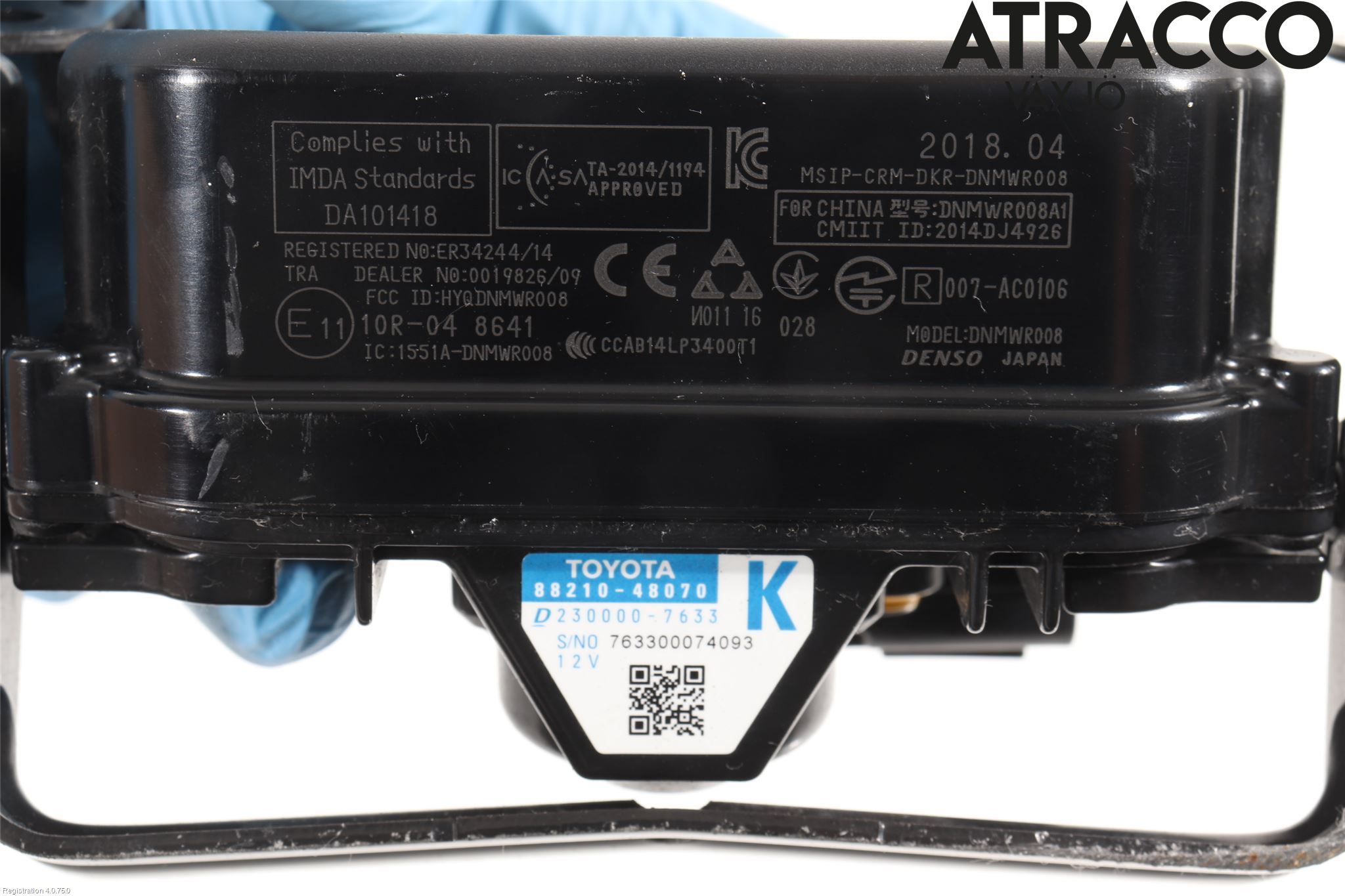 Lexus CT 200h Sensor Aktivt Kollisionsskydd