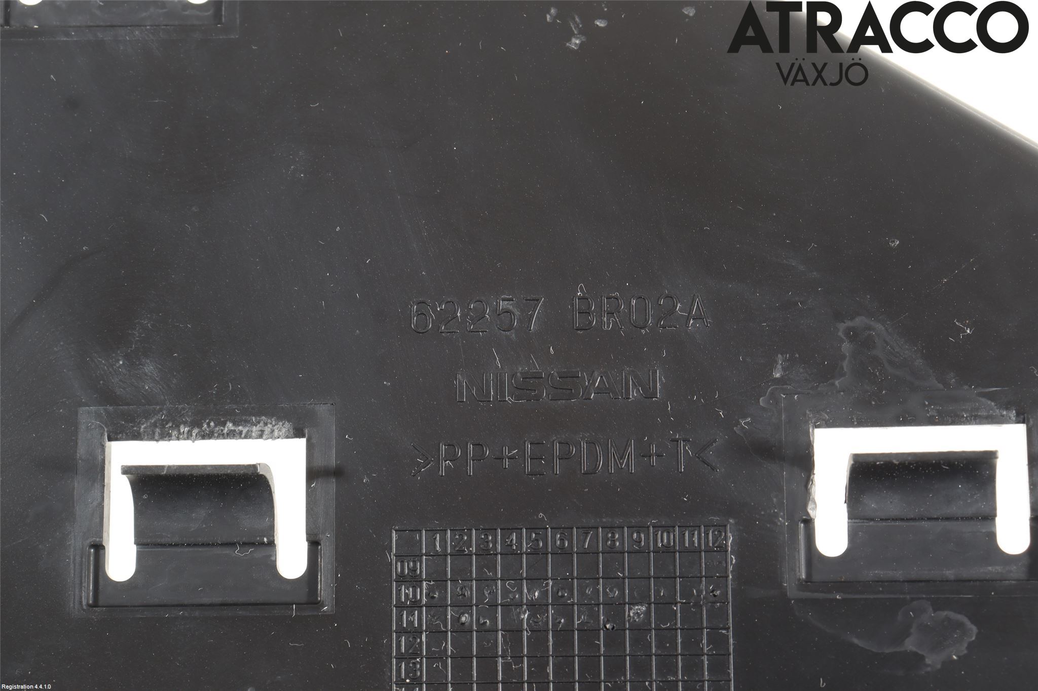 Nissan QASHQAI+2  10-14 Stötfångardel Fram Vä