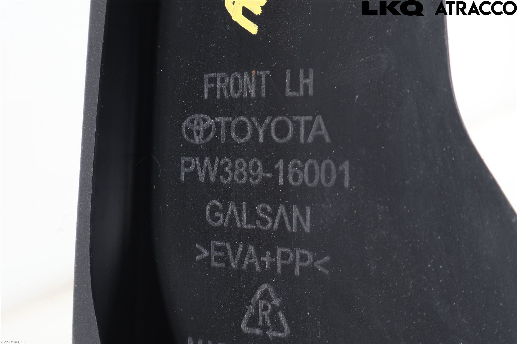 Toyota COROLLA CROSS XG10 22- Stänkskydd