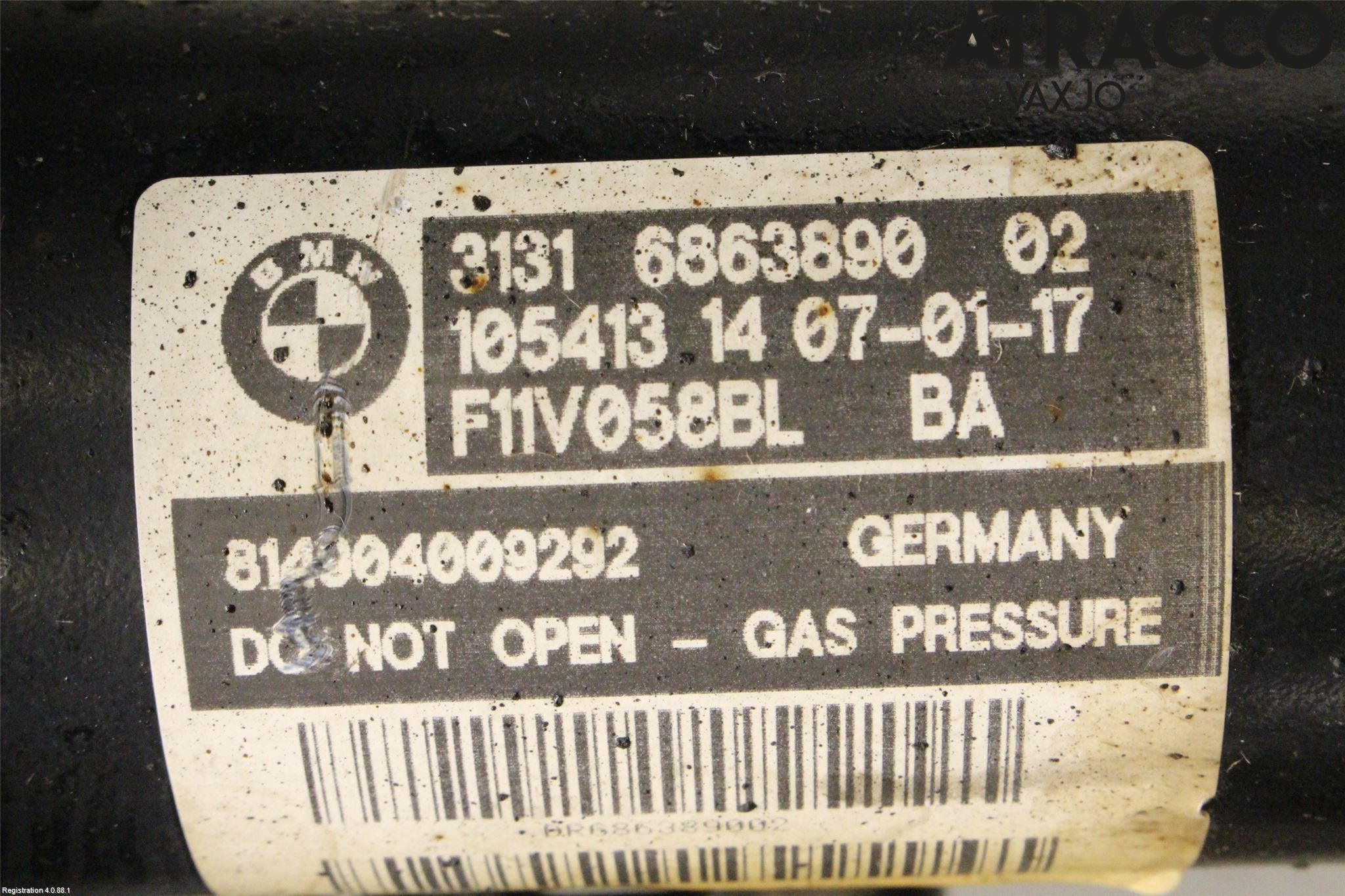 BMW 5 F10/F11/F18 09-17 Fjäderben Fram Höger