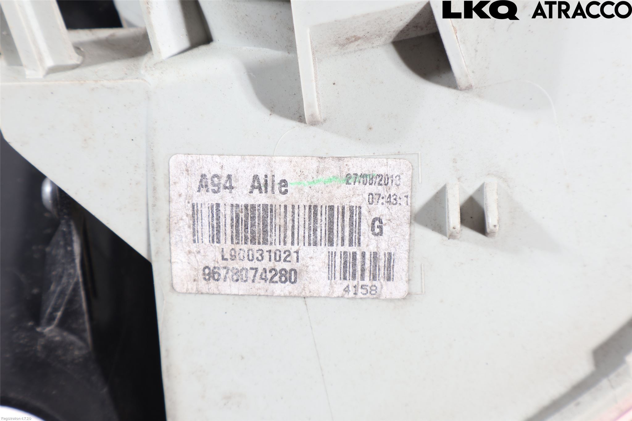 Peugeot 2008 13-20 Bakljus Vänster