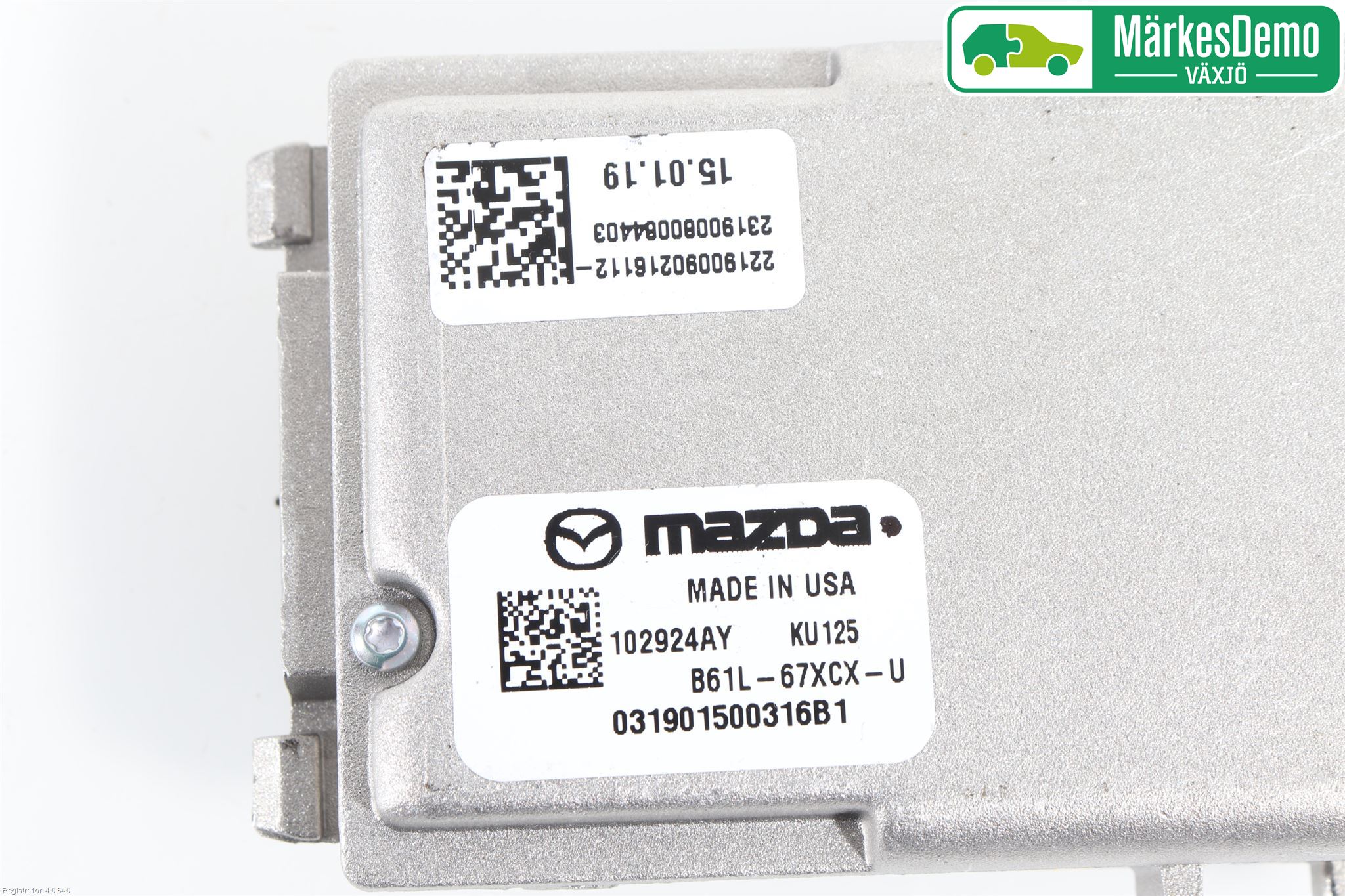 Mazda MX-5 IV (ND/ND2/ND3) MIATA 15- Sensor Aktivt Kollisionsskydd