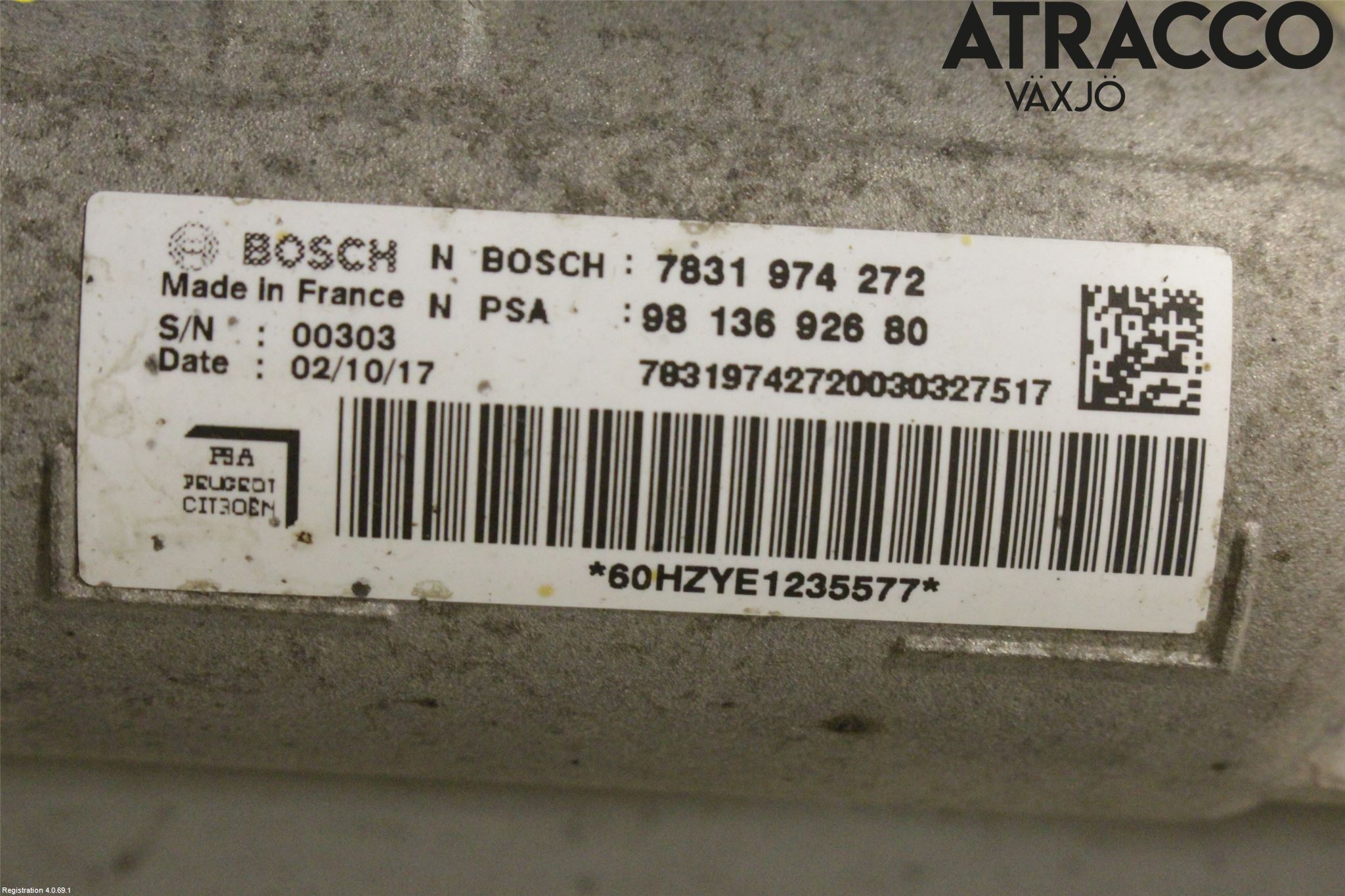 Toyota PROACE II 16- Styrväxel Servo -Snäcka