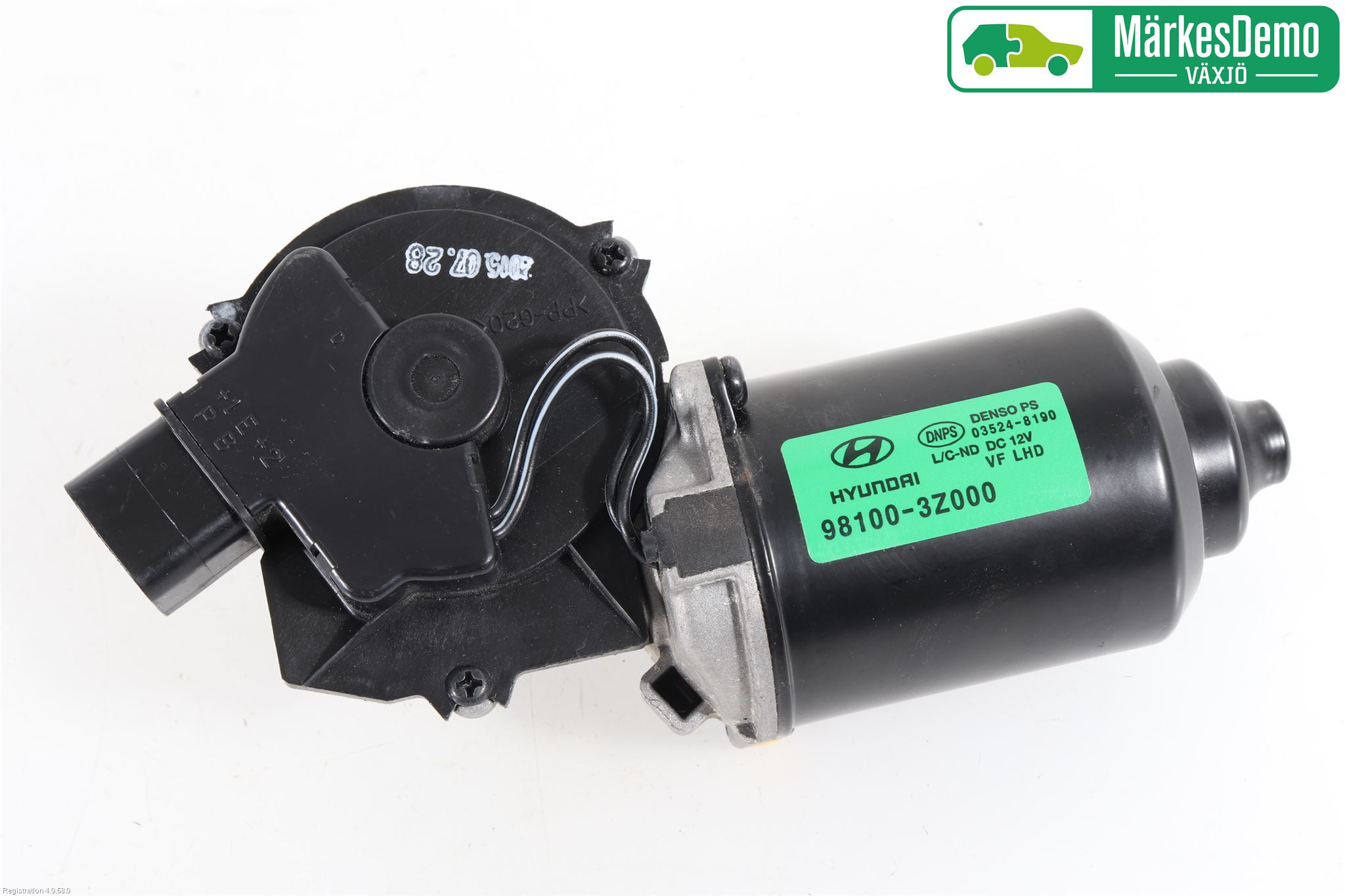 Hyundai i40 16-18 Torkarmotor Vindruta