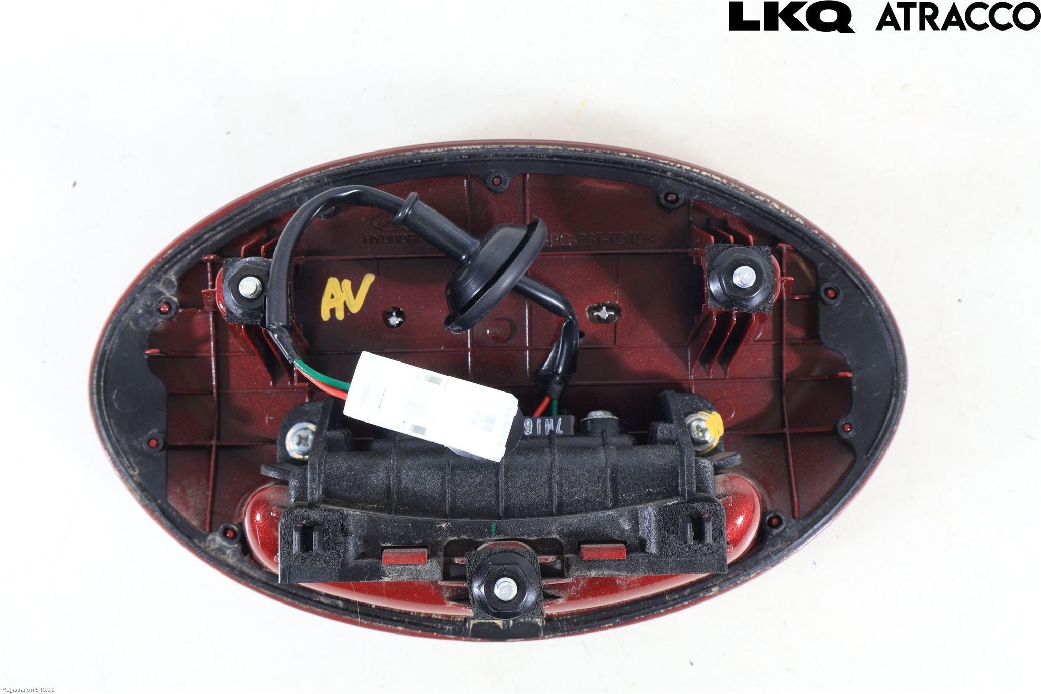 Hyundai i10 BA 17-20 Bakluckehandtag