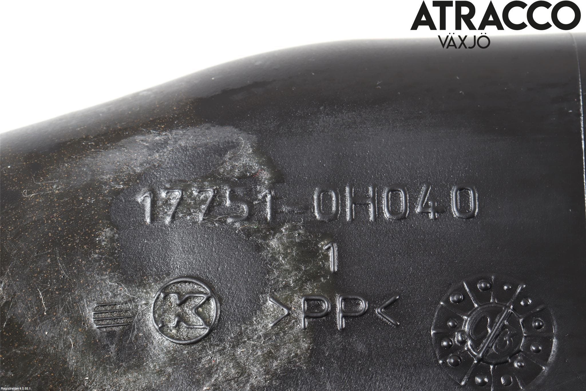 Toyota AVENSIS 03-06 Förg-Bälg-Rör Mot Luftr