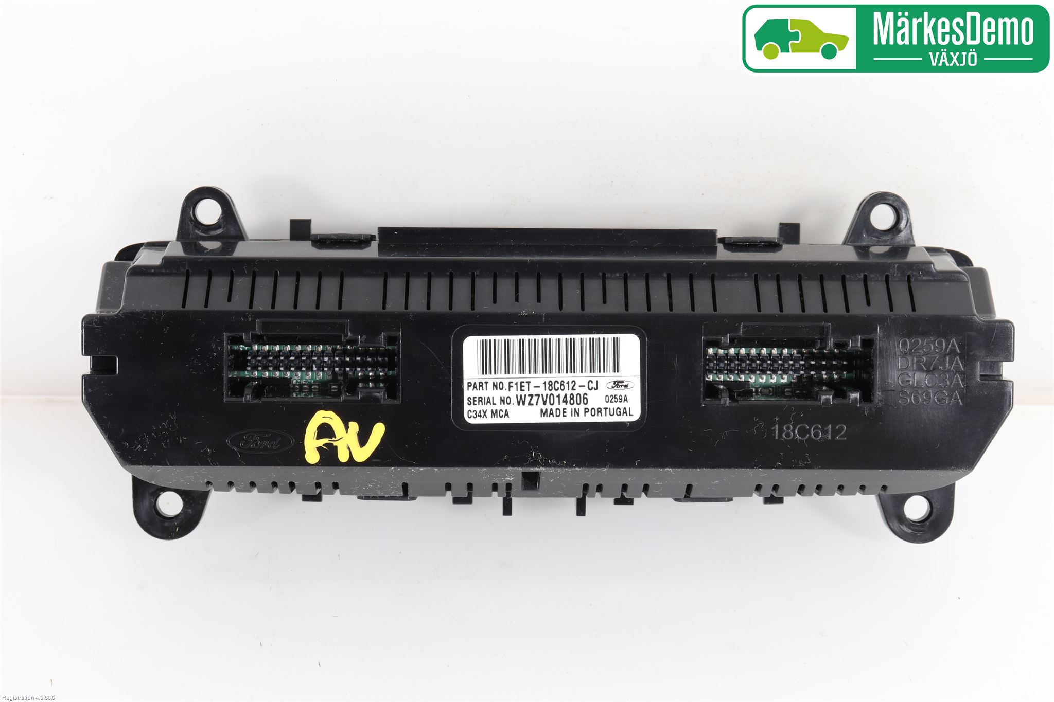 Ford FOCUS 15-18 Ac Styrenhet Ac Manöveren