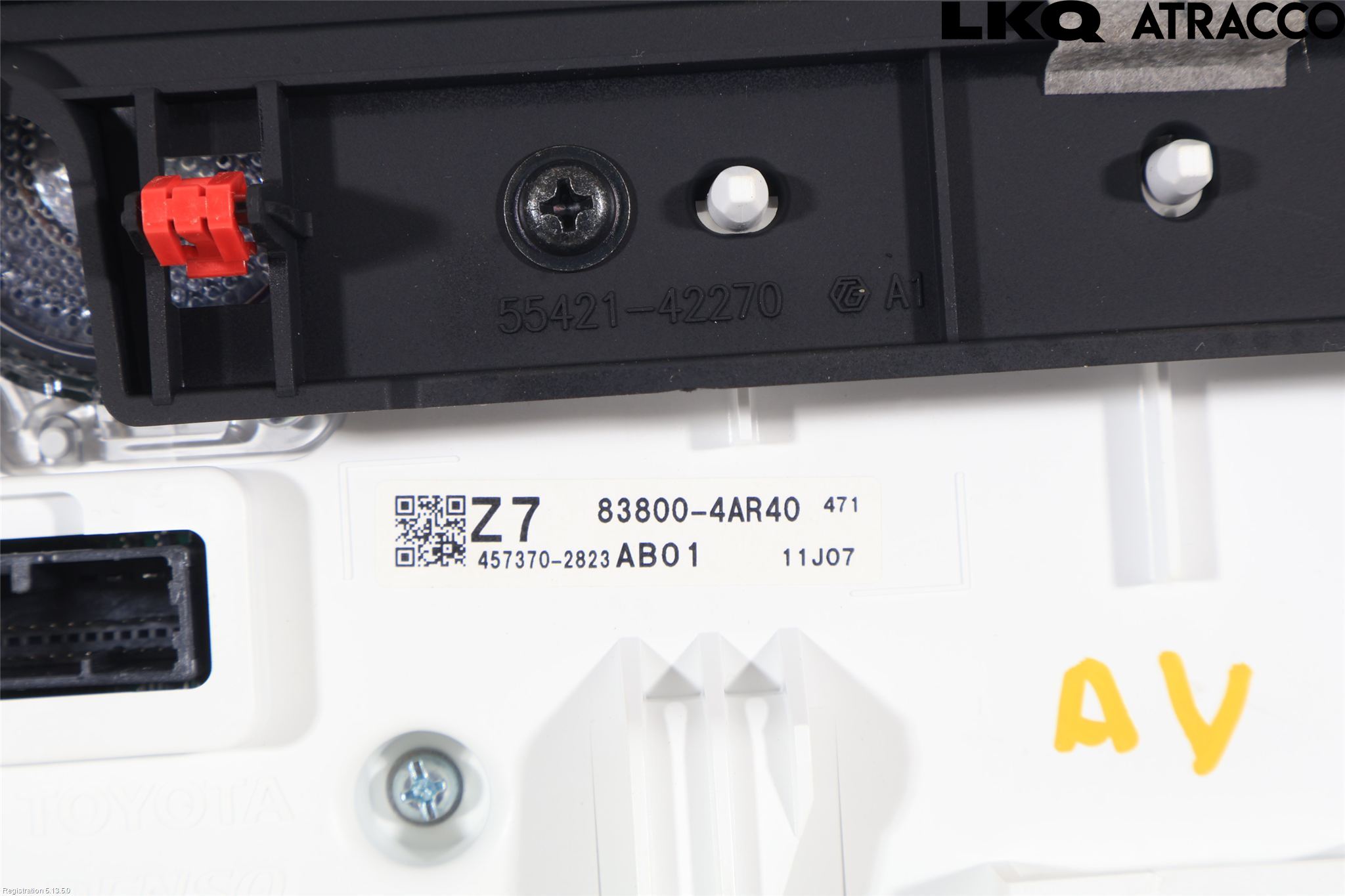 Toyota bZ4X EA10 22- Instrument Komb