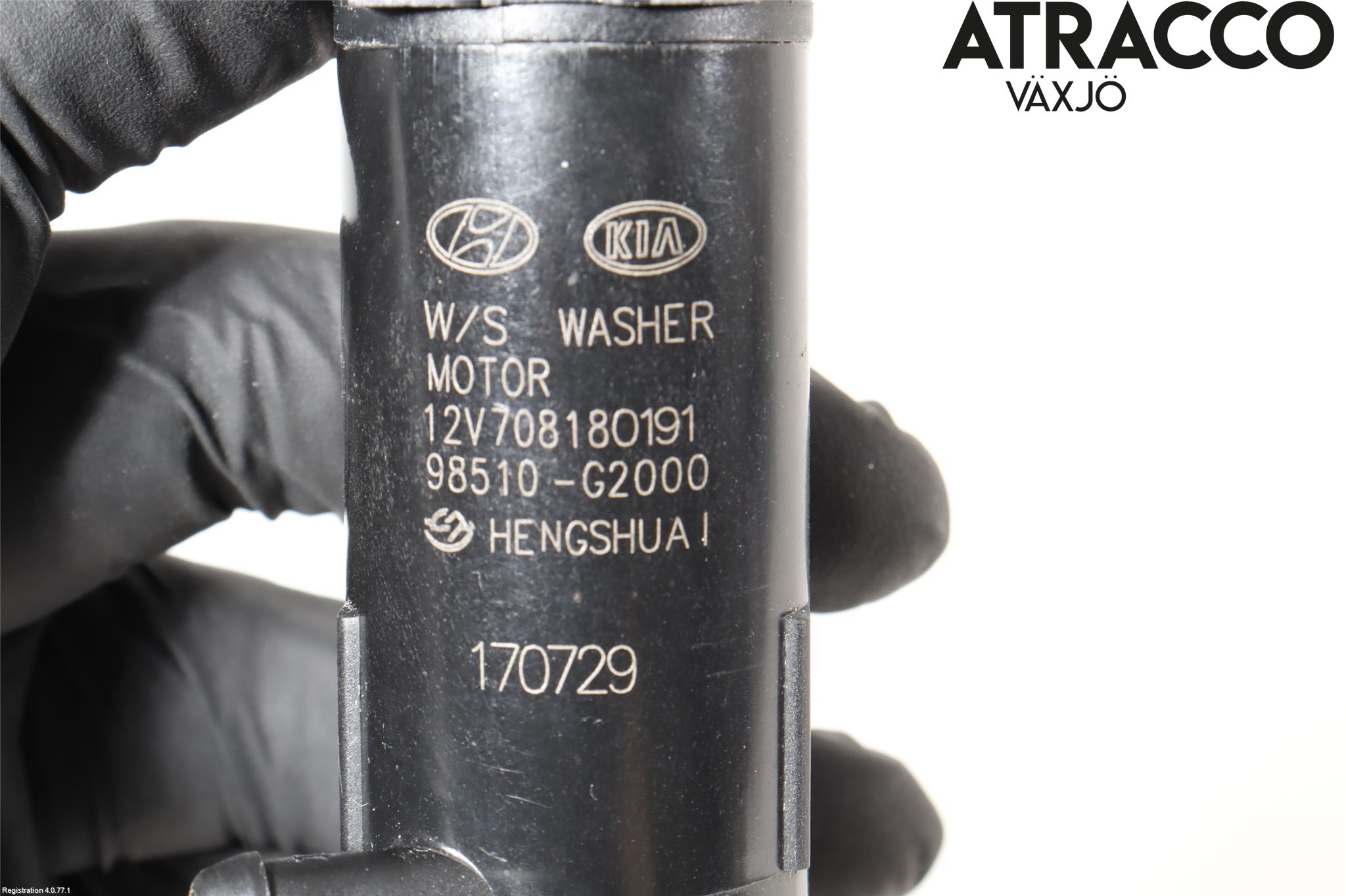 Hyundai IONIQ AE 17-22 Spolarpump Vindruta