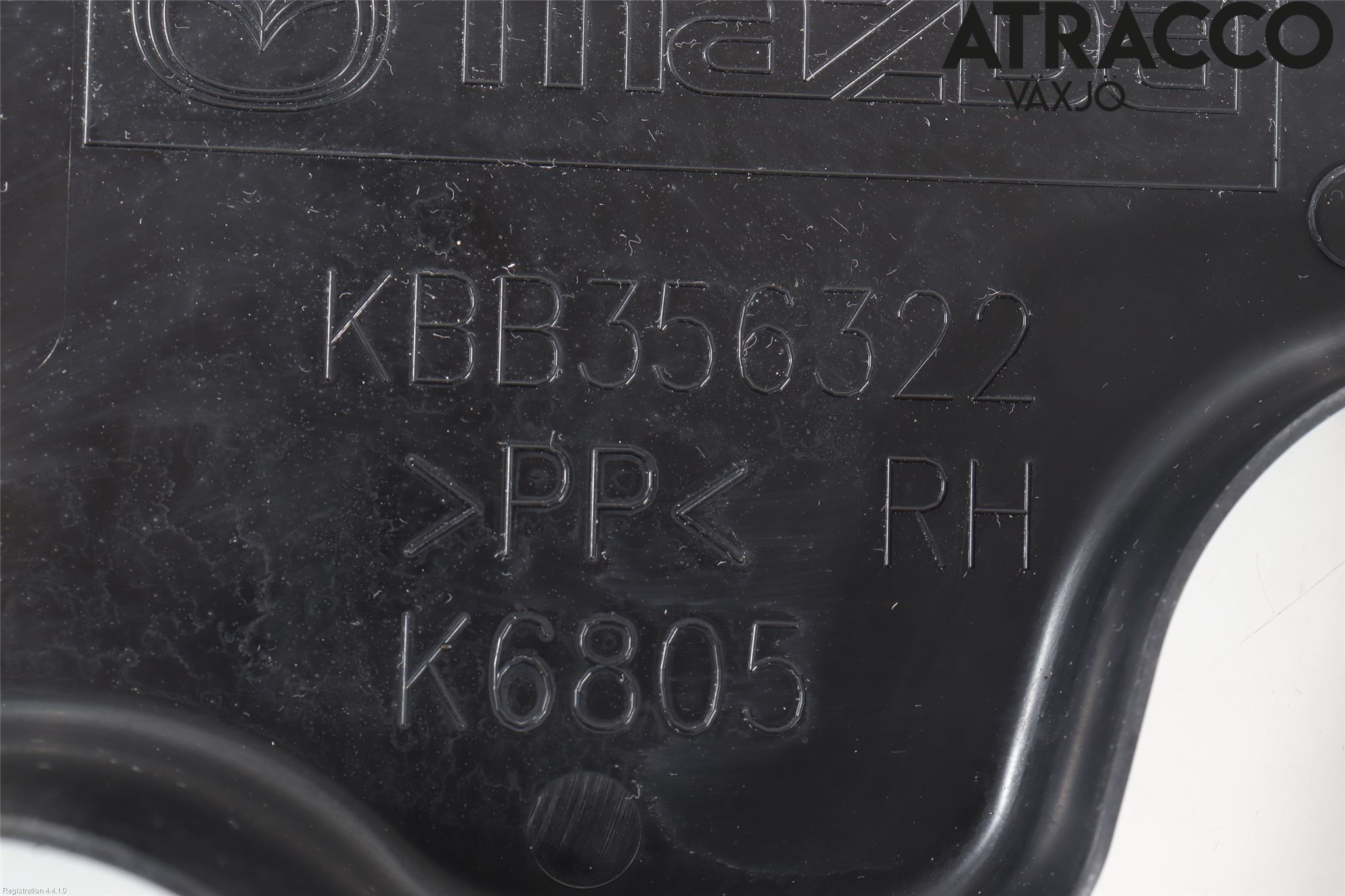 Mazda CX-60 22- Hasplåt Plåt-Plast