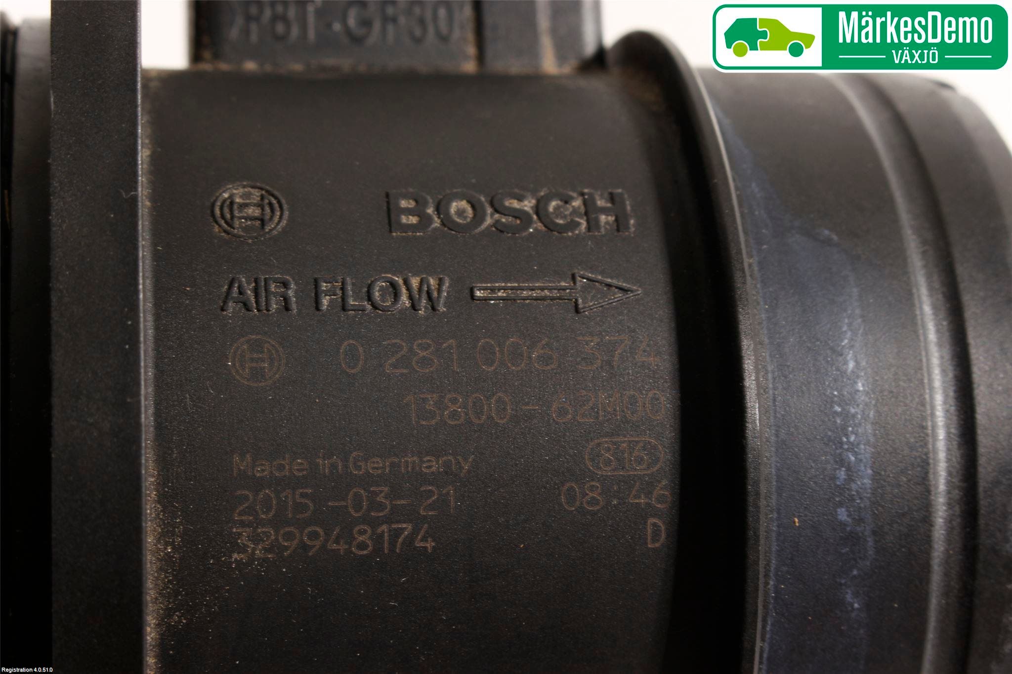 Suzuki VITARA 15- Injluftmassamätare