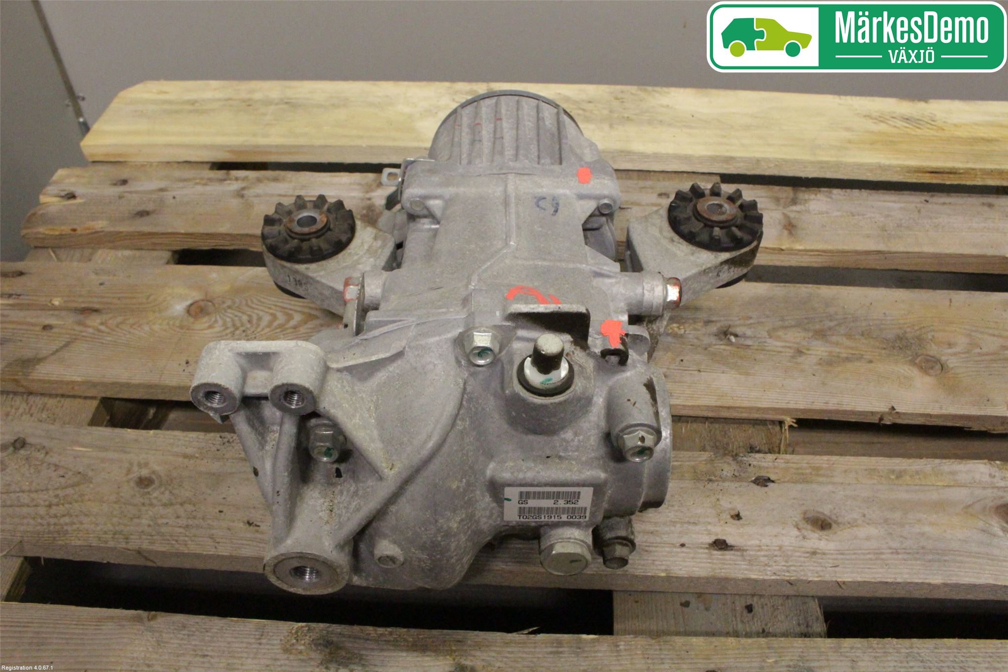 Mitsubishi ASX 10-22 Bakväxel-Diff