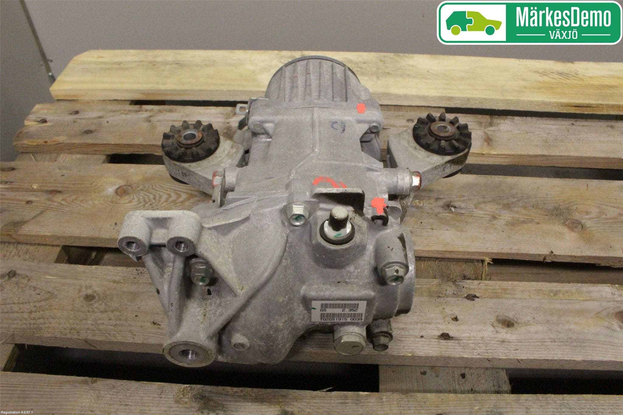 Mitsubishi ASX 10-22 Bakväxel-Diff