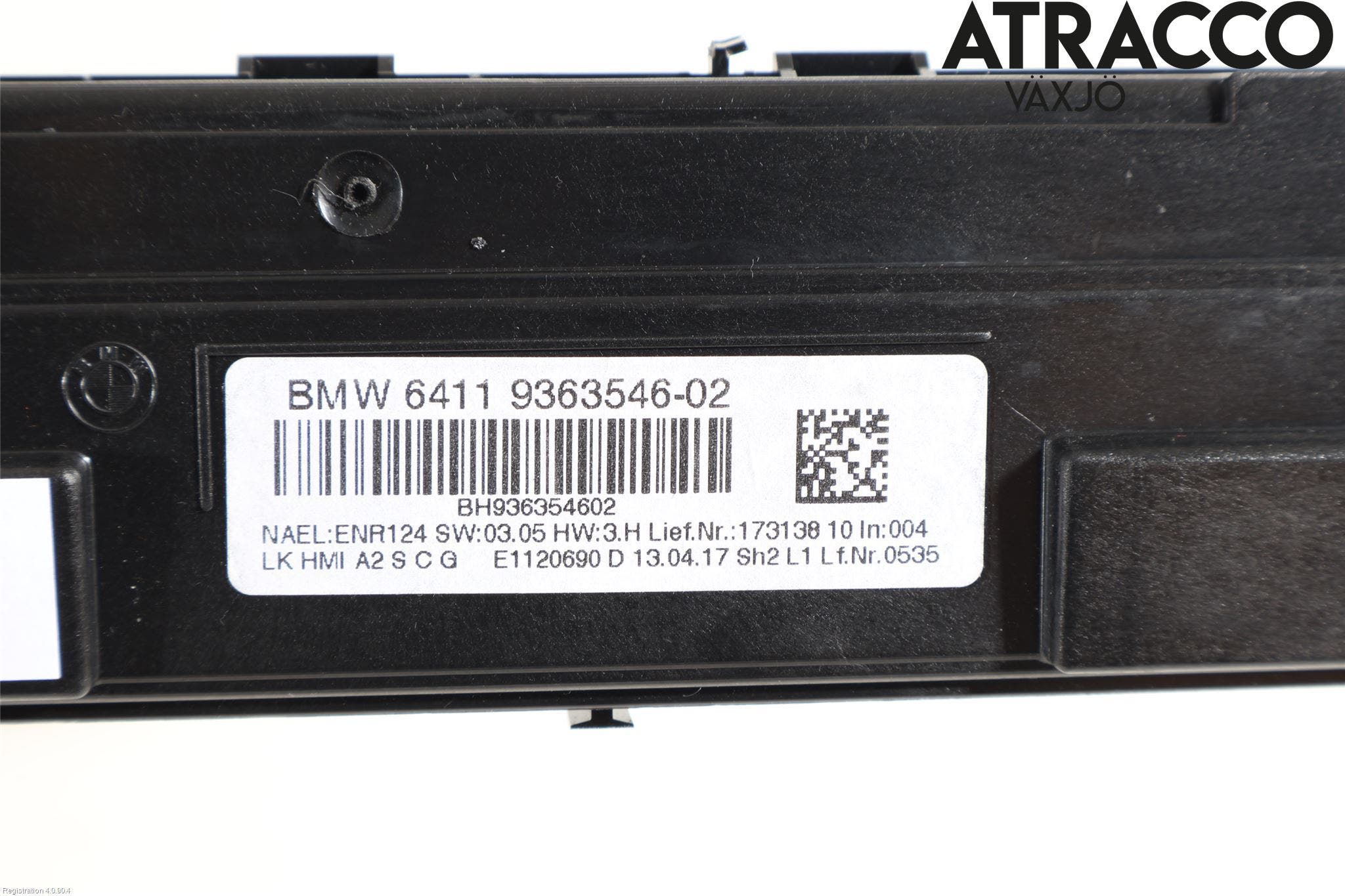 BMW 2 F22/F23/F87 Coupé/Cab 13-21 Ac Styrenhet Ac Manöveren