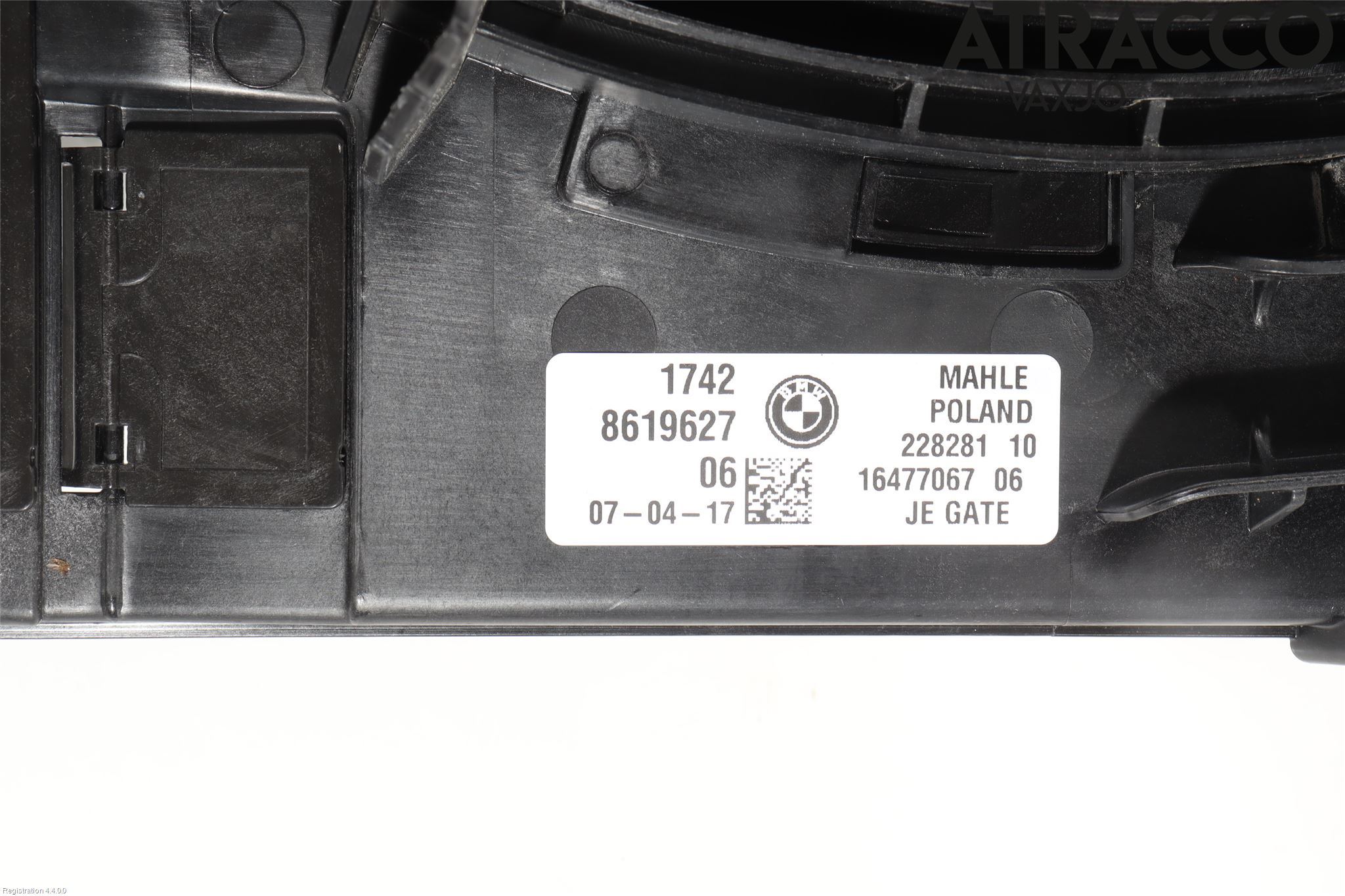 BMW 5 G30/G31/F90 17-23 Kylfläktkåpa