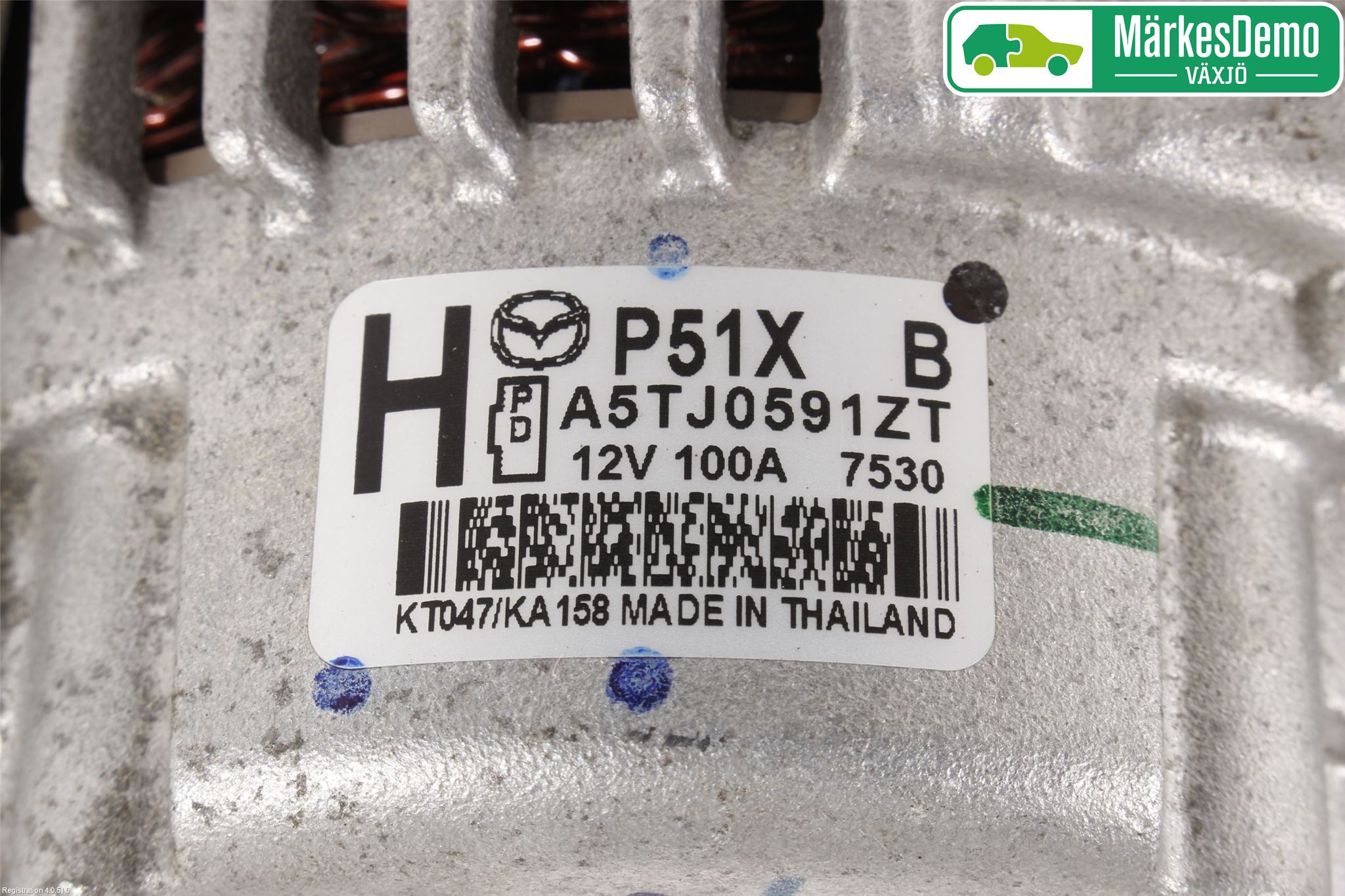 Mazda 3 III 14-19 Generator