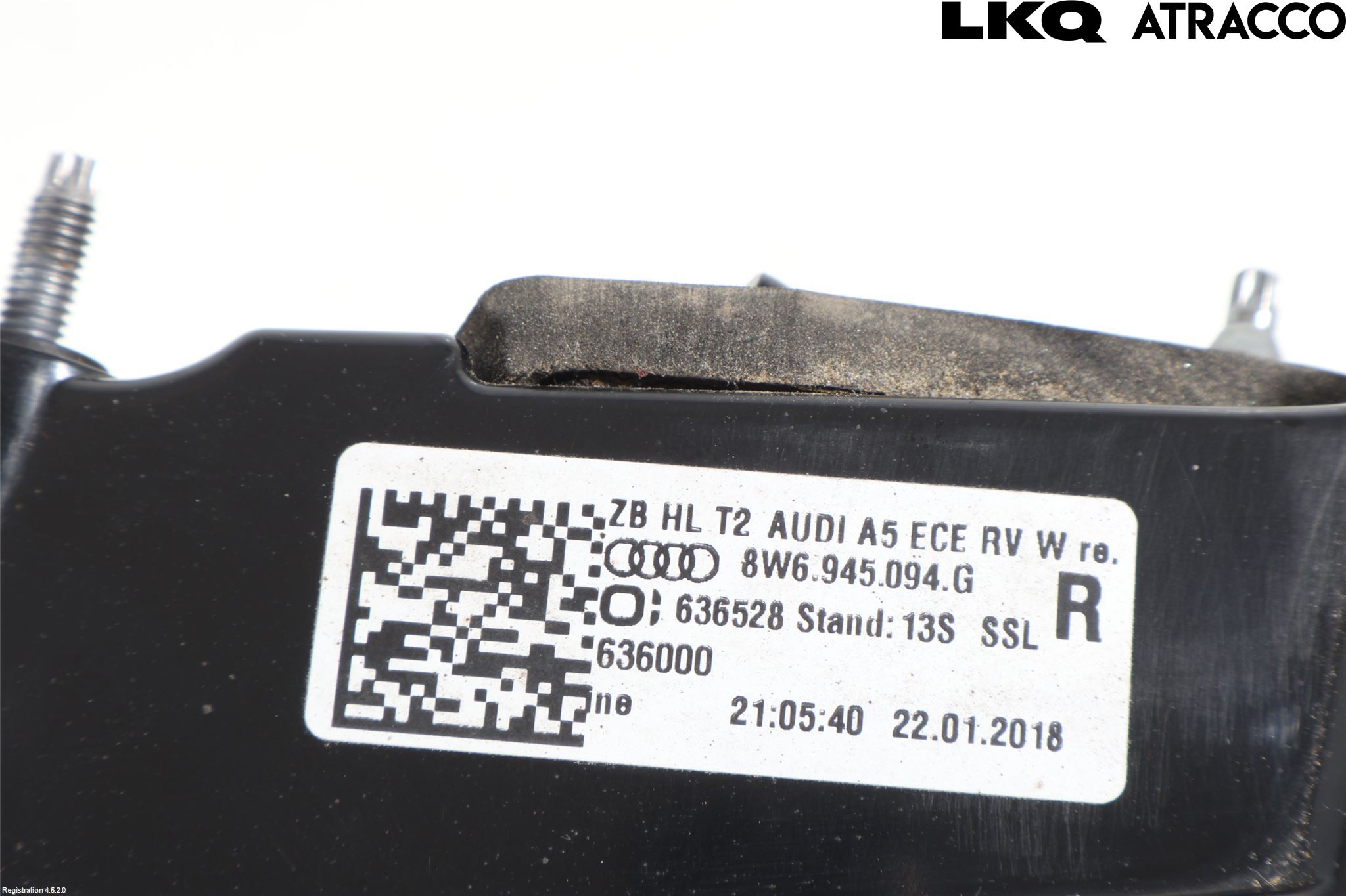 Audi A5 17- Bakljus Lucka Hö