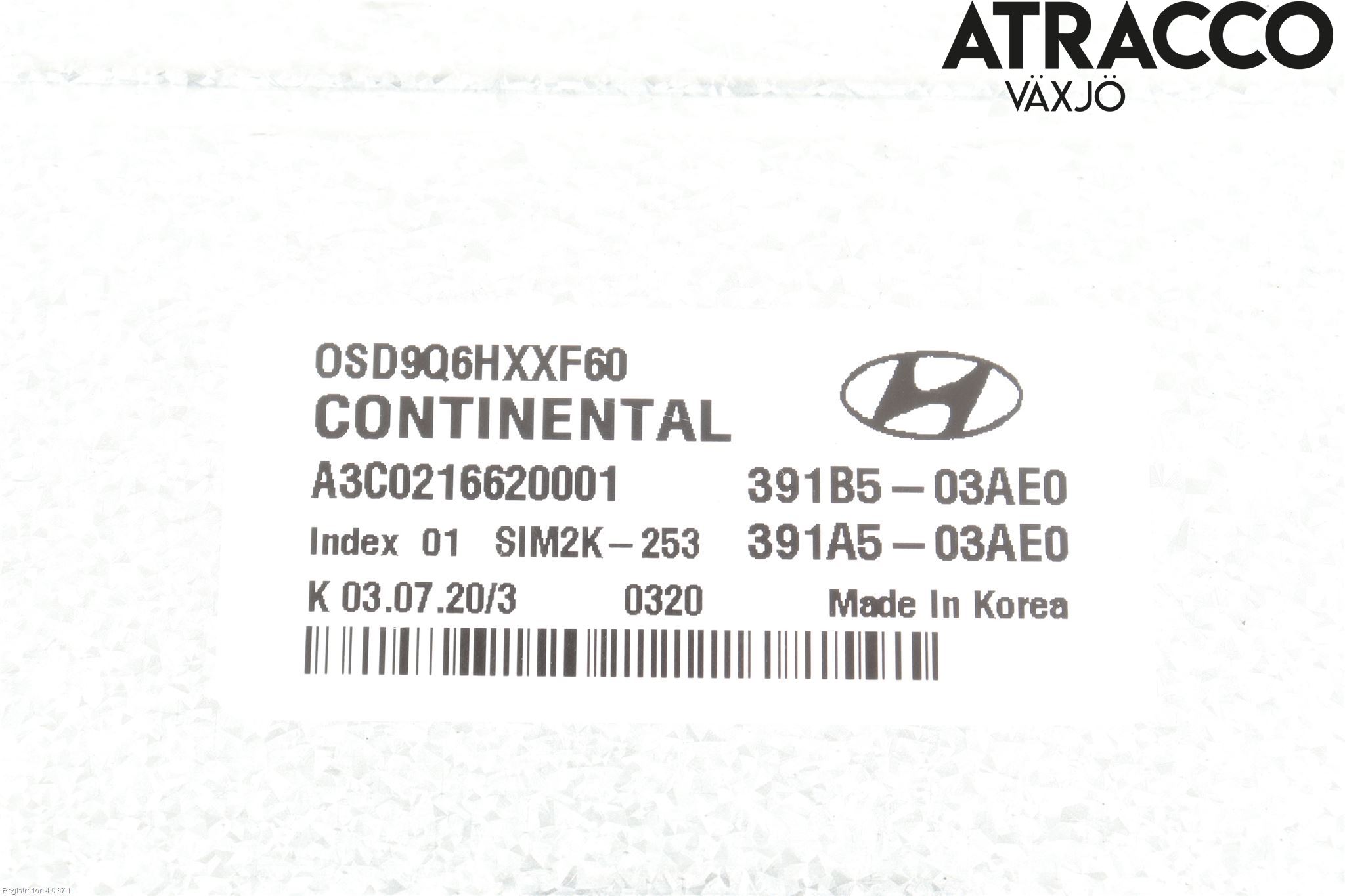 Hyundai KONA/ELECTRIC OS 18-23 Styrenhet Insprut Bensin