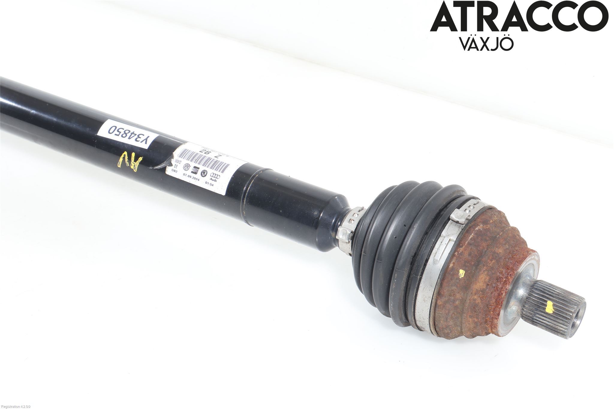 Volkswagen VW GOLF / E-GOLF VII 13-20 Drivaxel Fram Höger