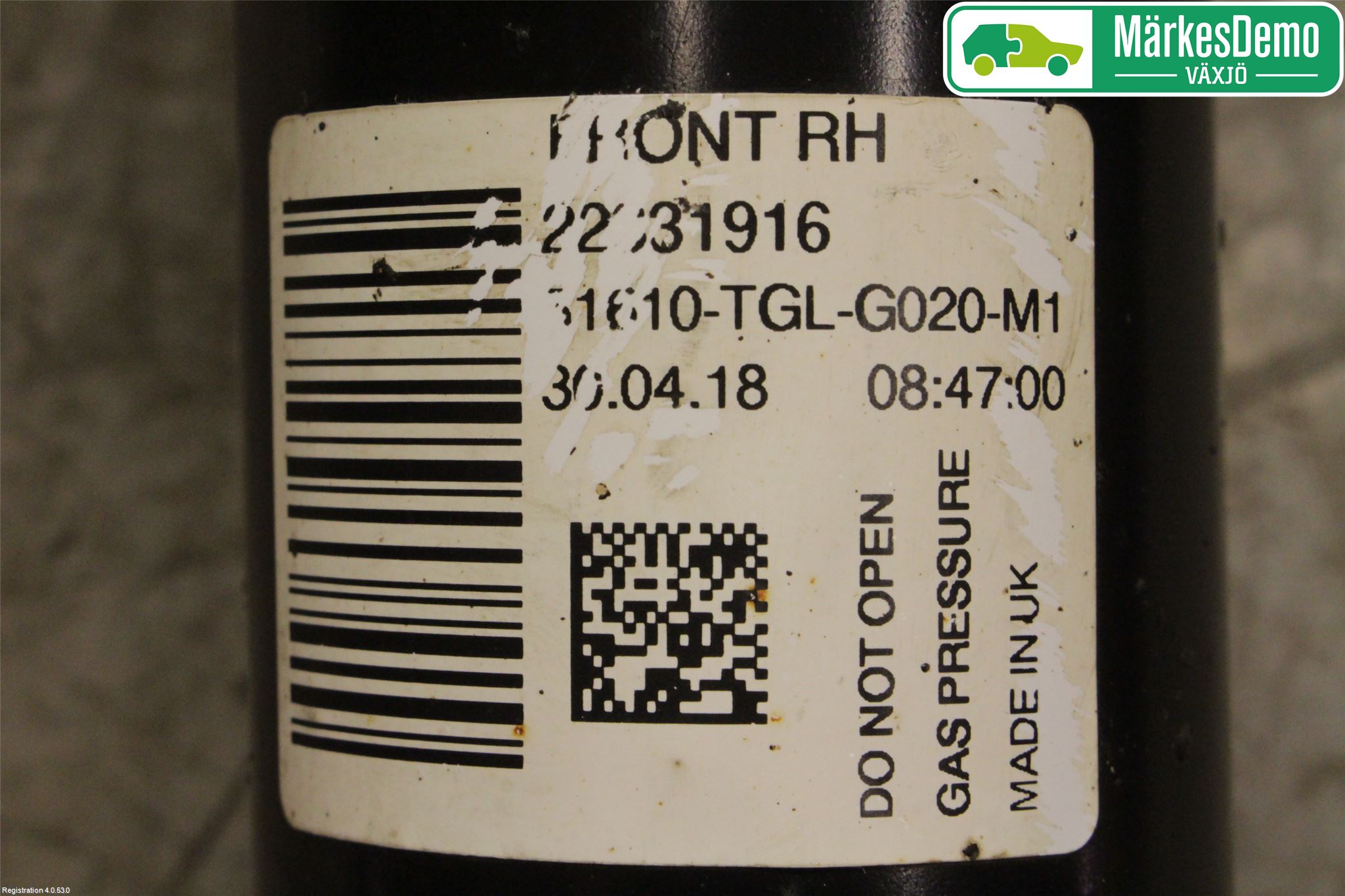 Honda CIVIC 17-22 Fjäderben Fram Höger