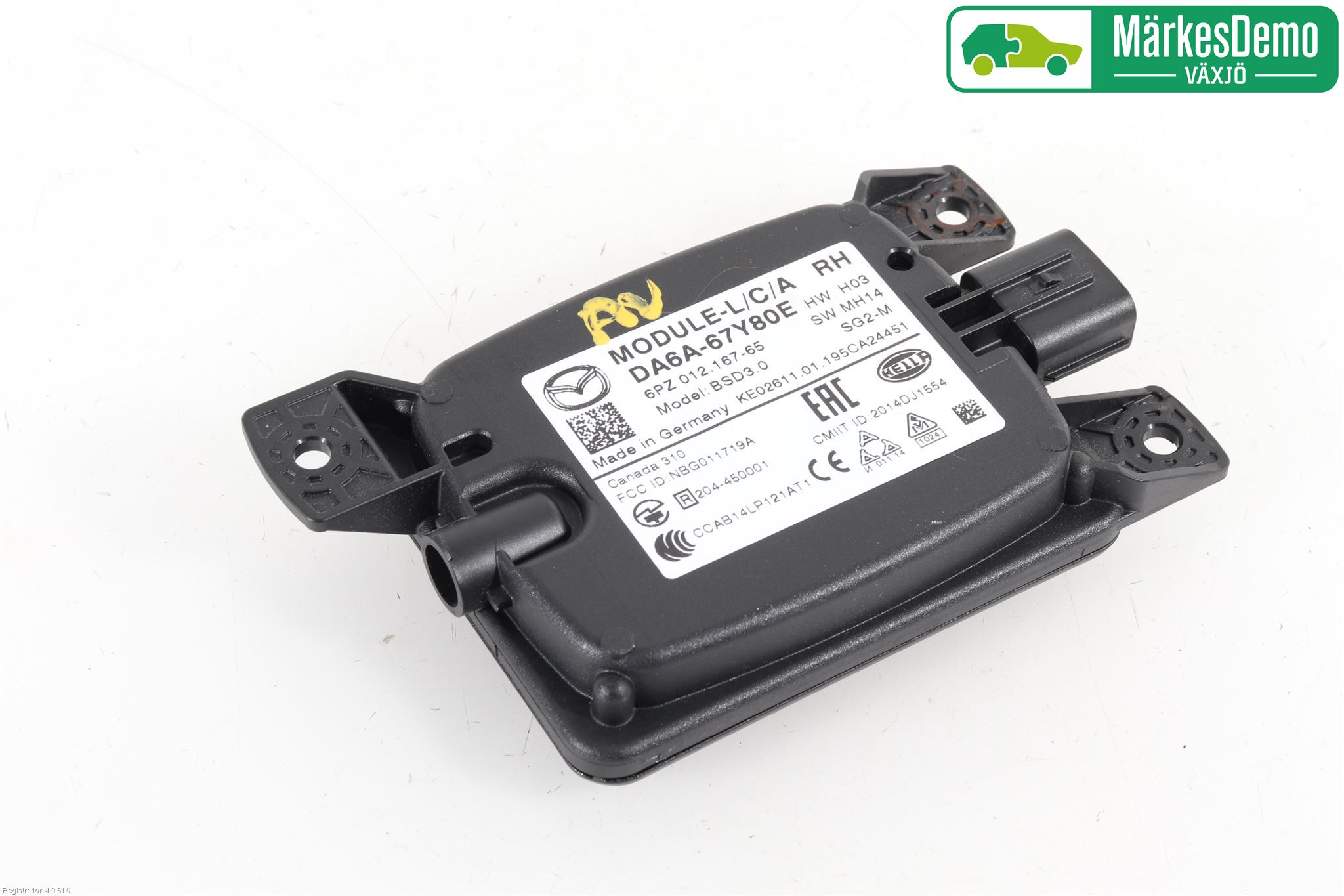 Mazda 2 (DJ) 15-22 Sensor Aktivt Kollisionsskydd
