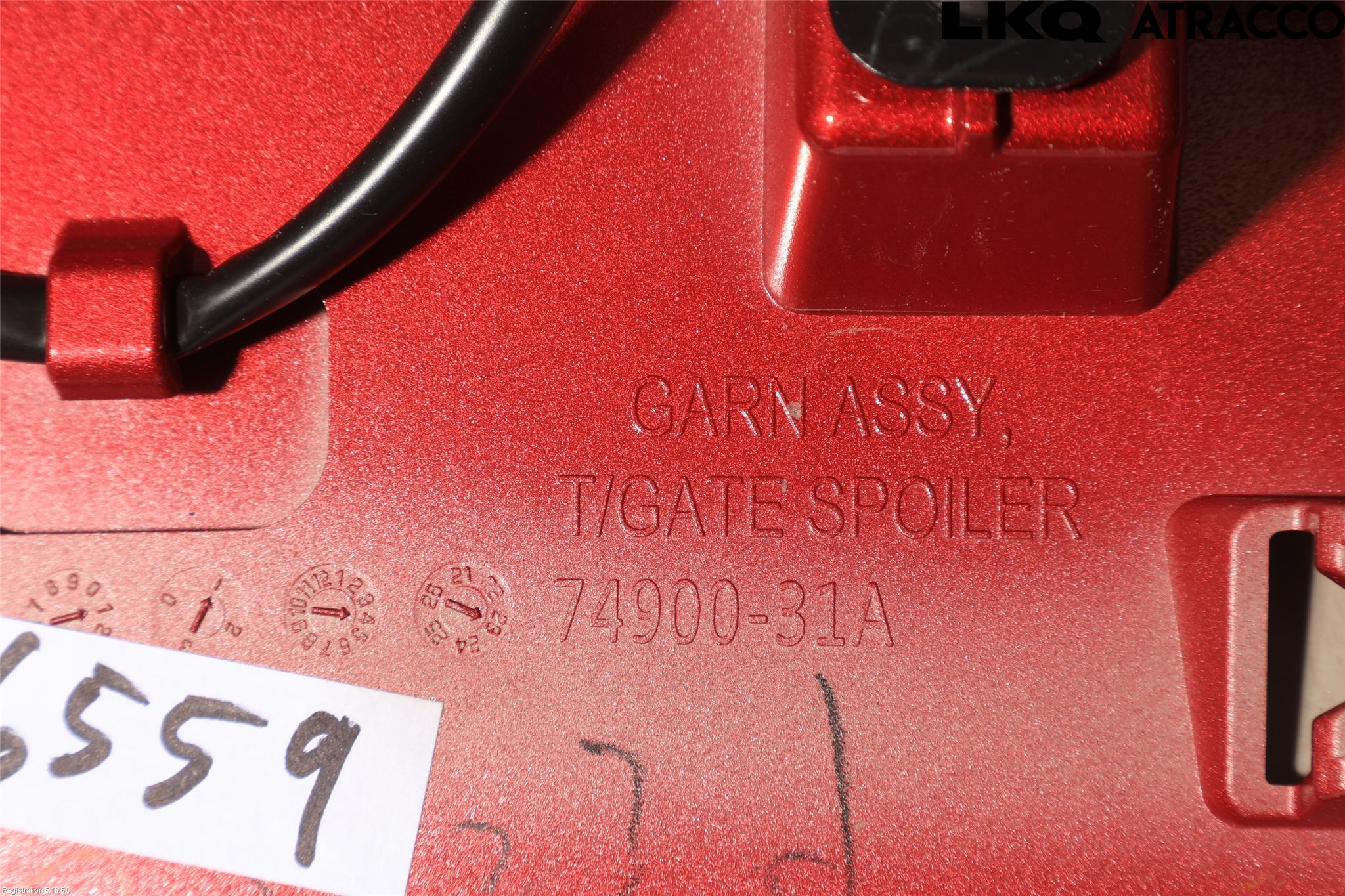 Honda E:NY1 23- Spoiler Baklucka