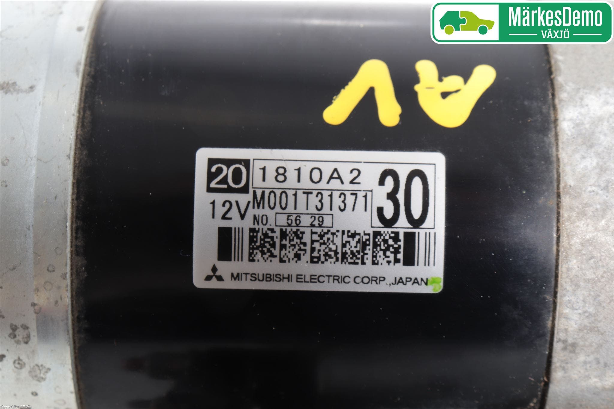 Mitsubishi ASX 10-22 Startmotor Diesel