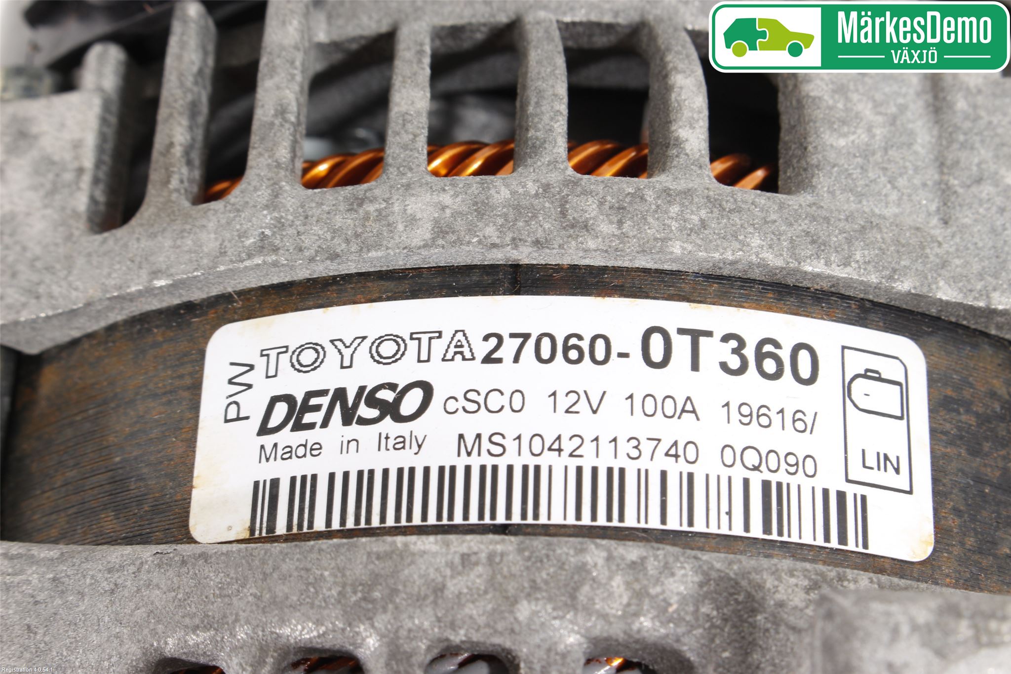 Toyota VERSO 09-18 Generator