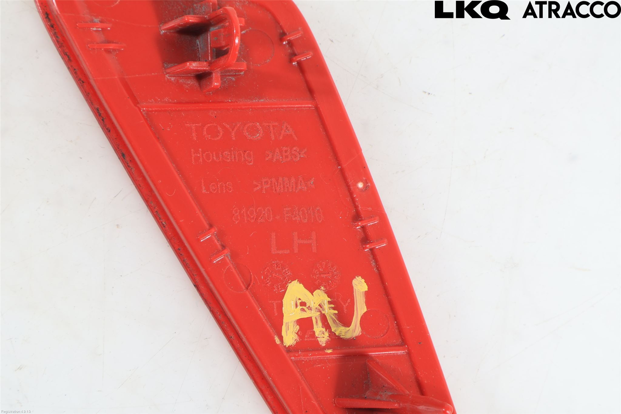 Toyota C-HR 16-23 Dimljus/Reflex Bak