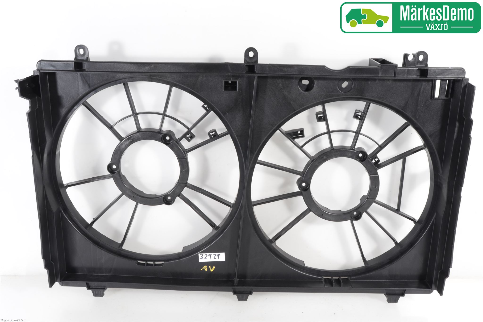 Mitsubishi OUTLANDER 13-21 Kylfläktkåpa